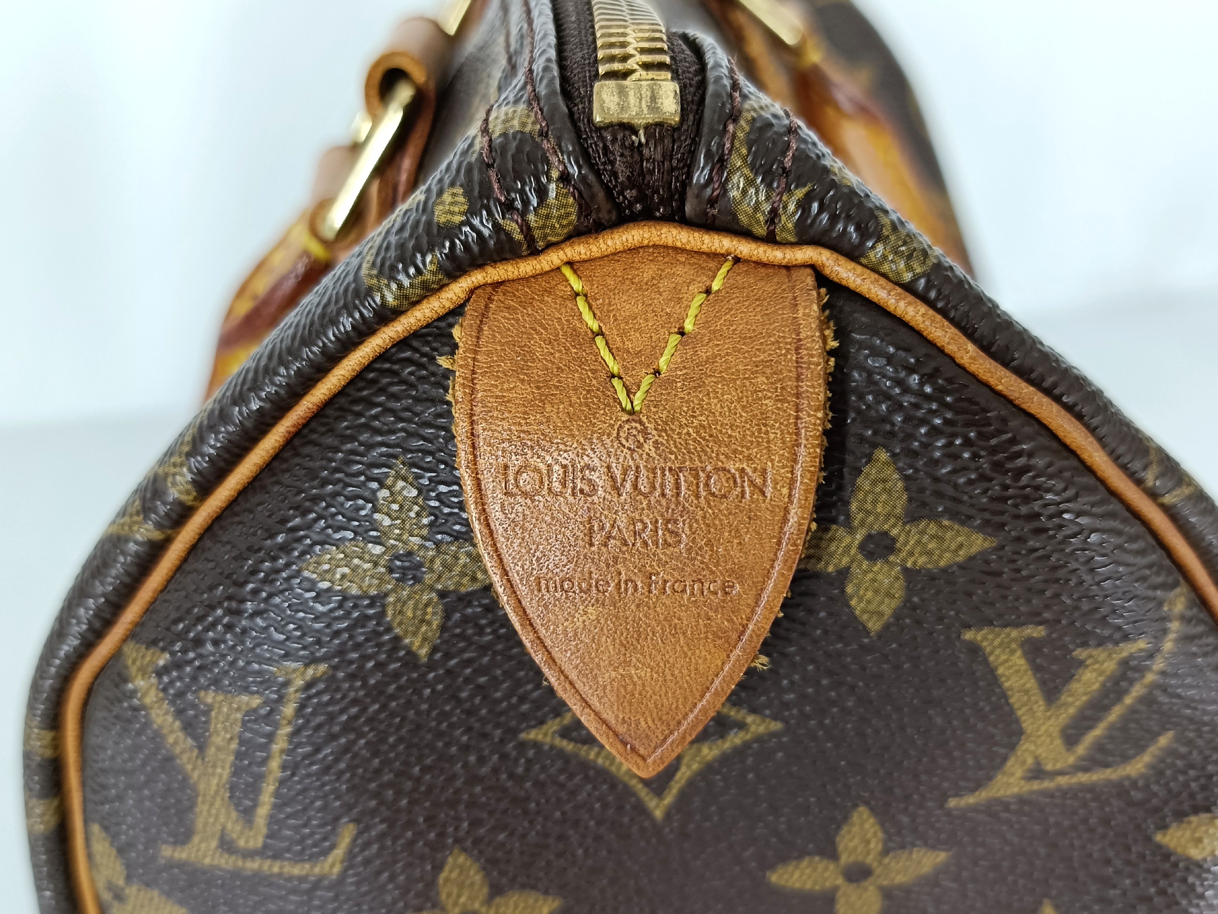 Monogram Speedy 25 M41528 SP1918 Brown Handbag — view 9