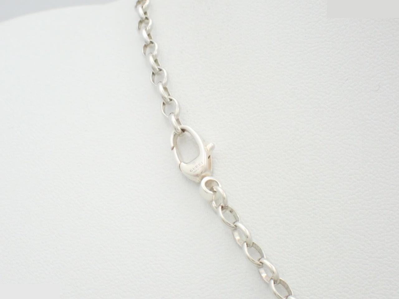 Interlocking Necklace, 925 Sterling Silver, 15.7g, Chain approx. 54cm — view 2