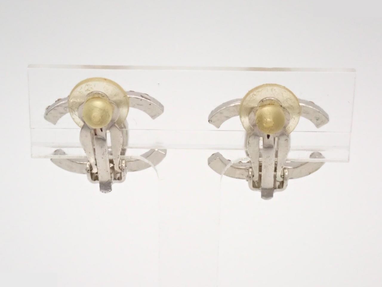 Coco Mark Rhinestone Earrings — view 2
