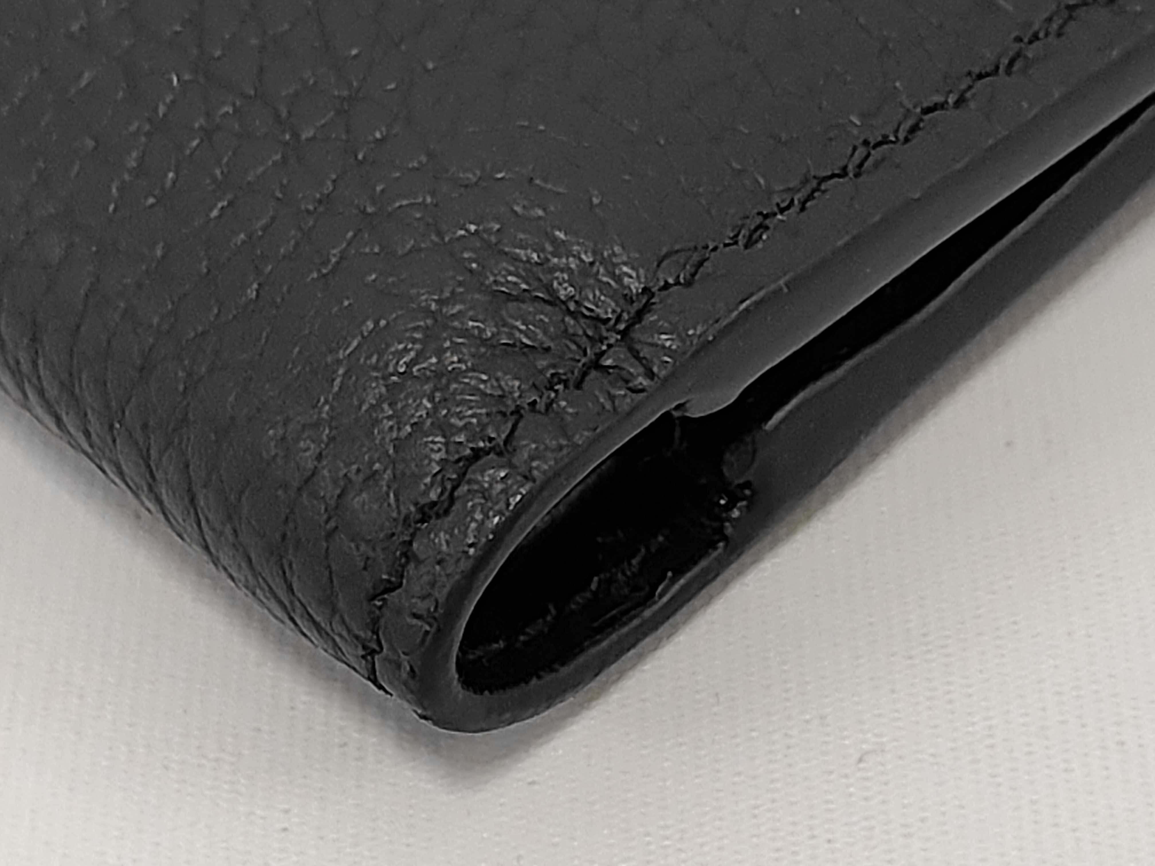 CD ICON Leather Bi-fold Wallet, Black — view 5