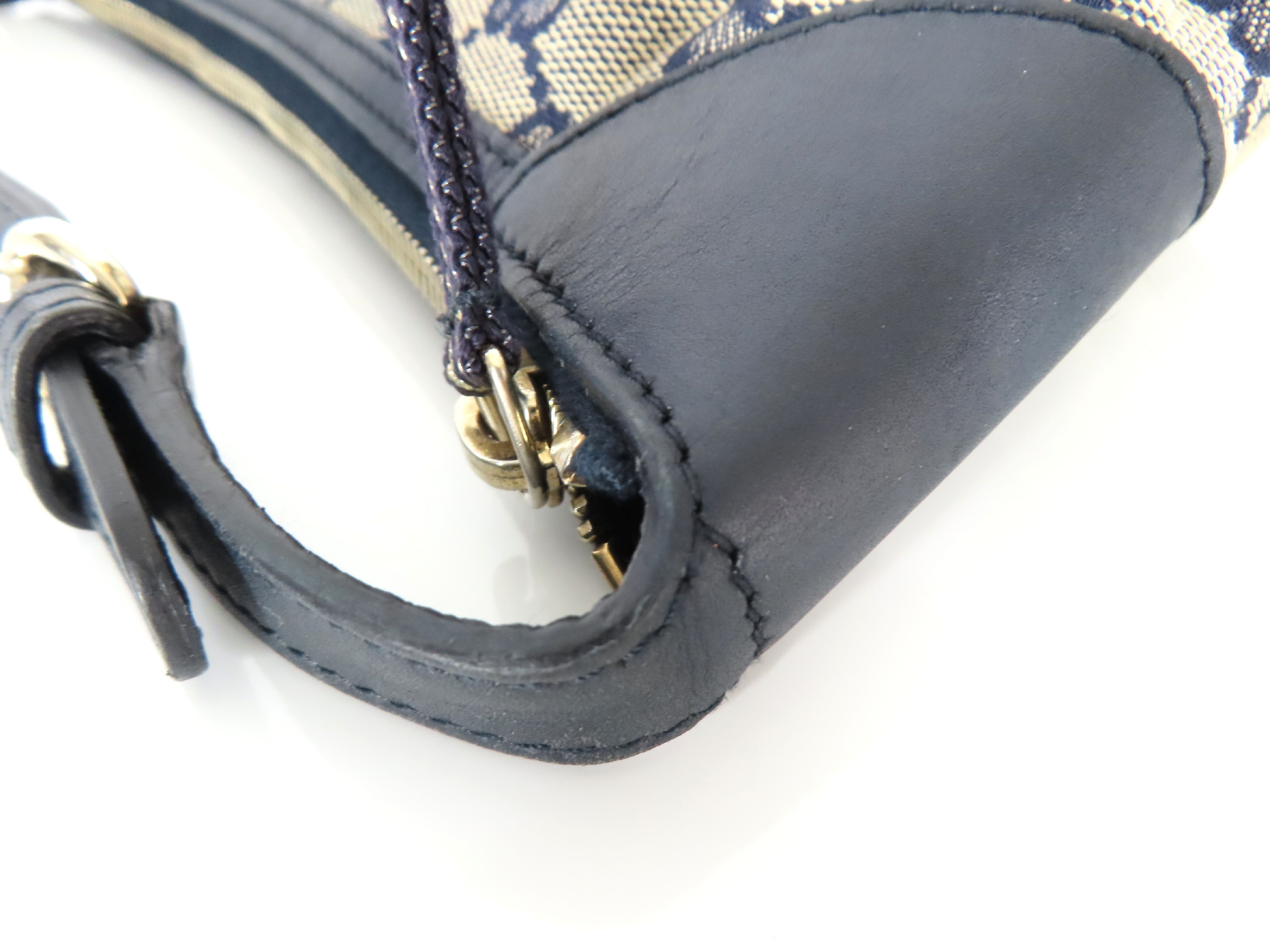 GG Canvas GG Mini Hobo Shoulder Bag Blue 224093 Handbag — view 5