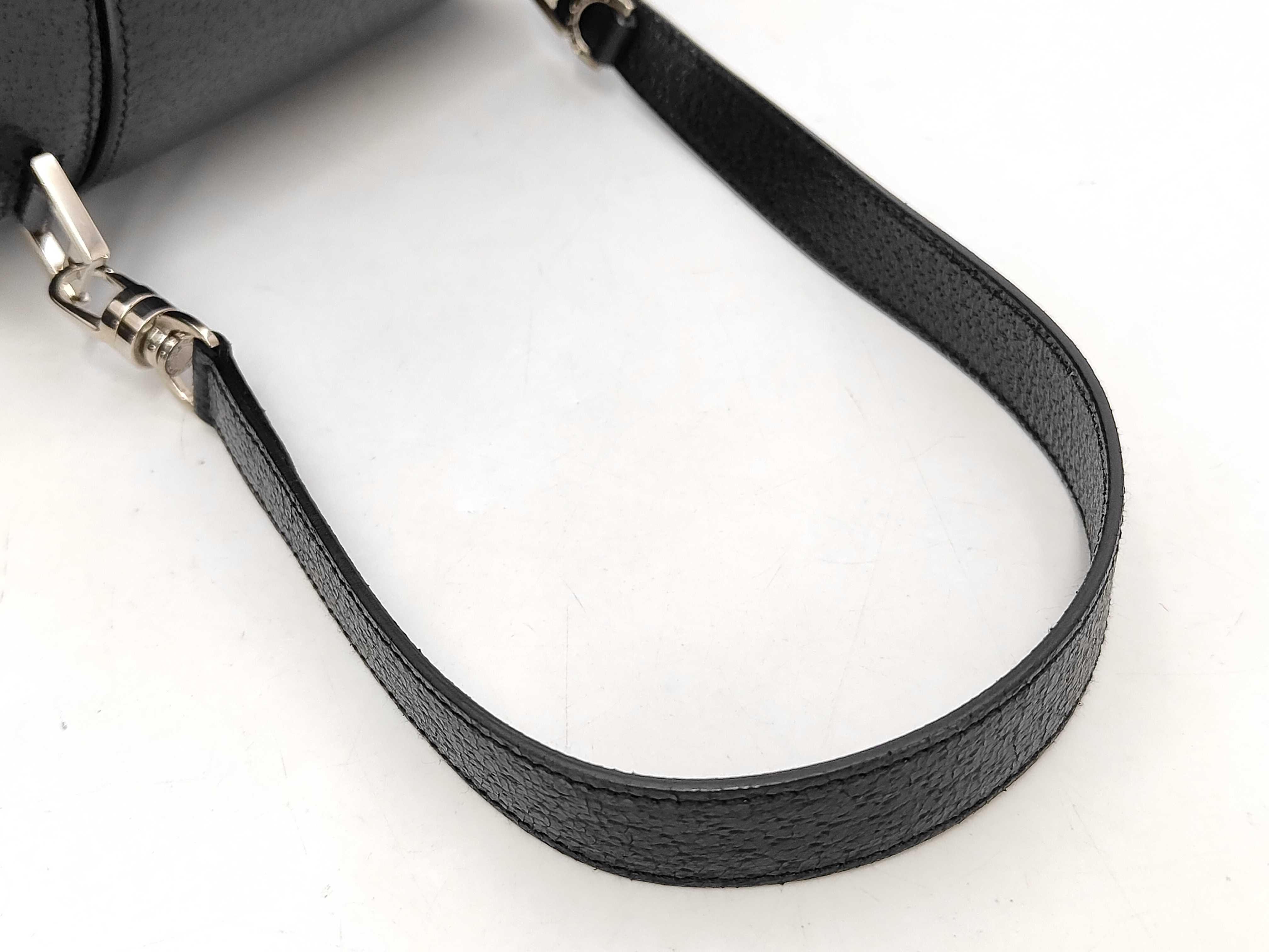 B.zero1 Round One-Shoulder Black Handbag — view 5