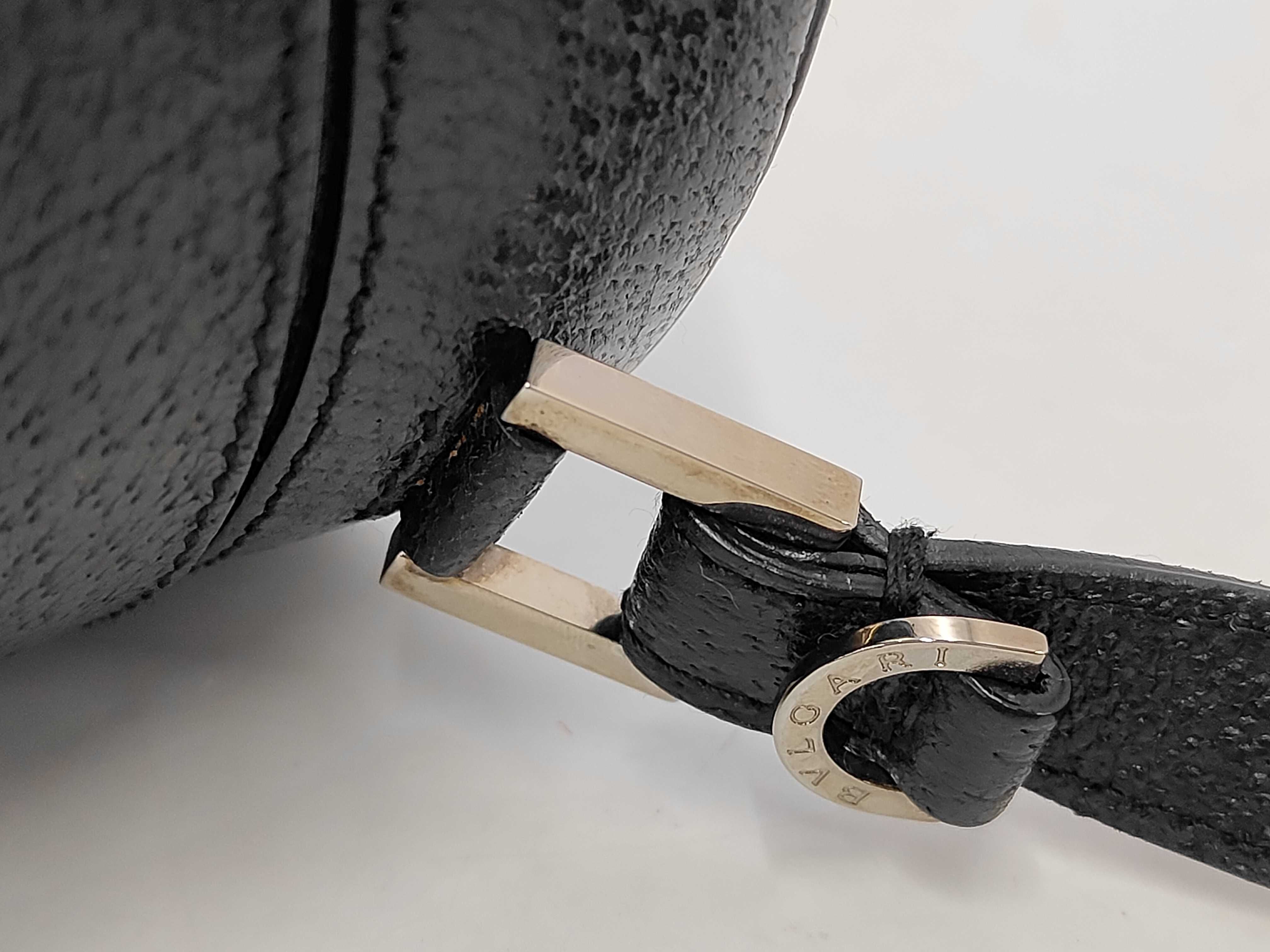 B.zero1 Round One-Shoulder Black Handbag — view 7