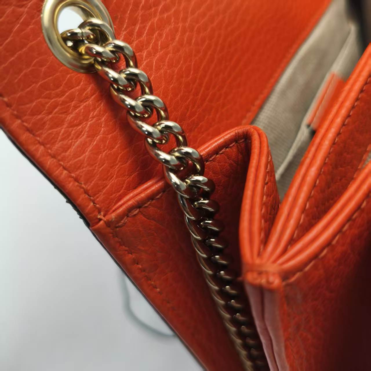 【*Shipped from: China*】GUCCI Leather Shoulder Bag 510304 — view 11