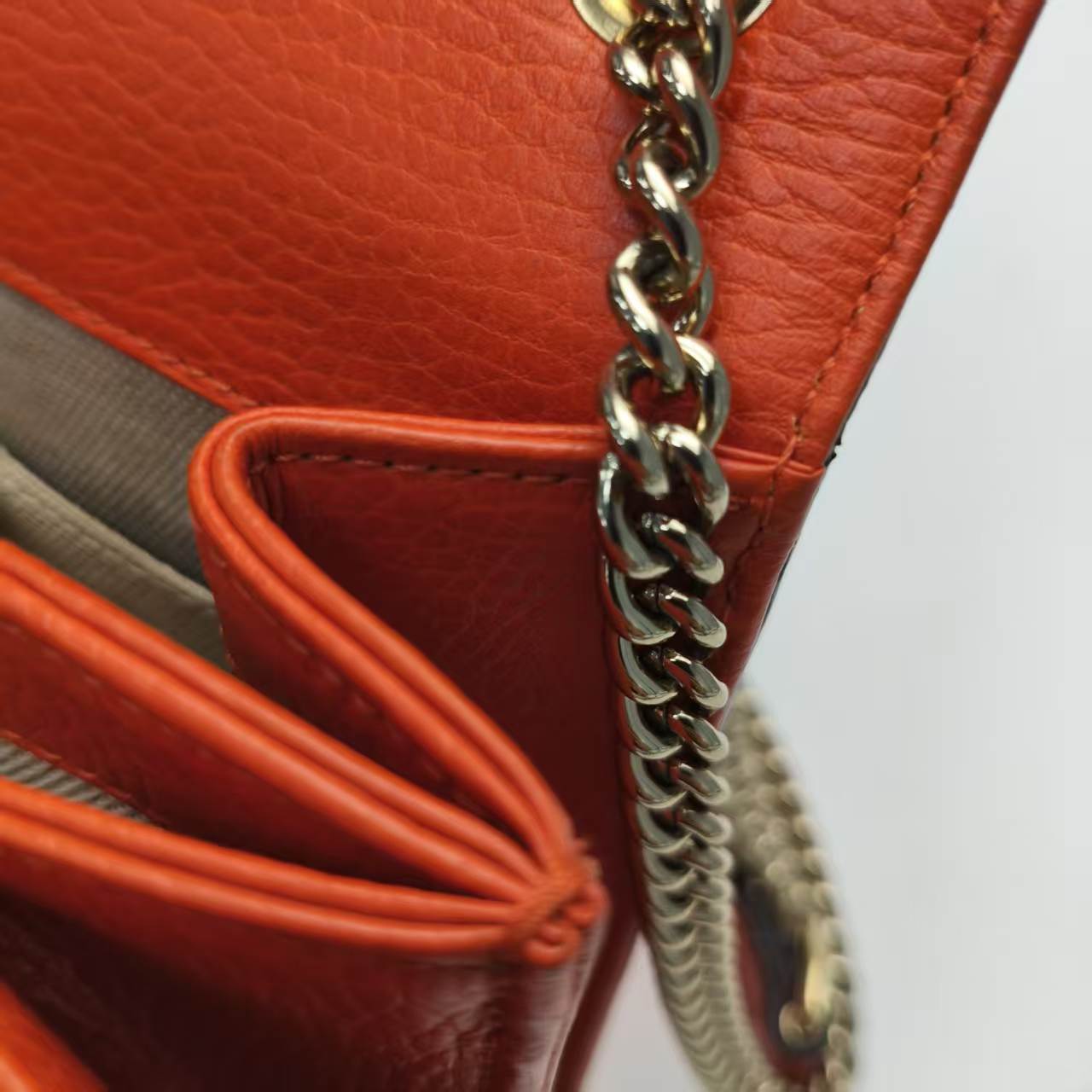 【*Shipped from: China*】GUCCI Leather Shoulder Bag 510304 — view 12