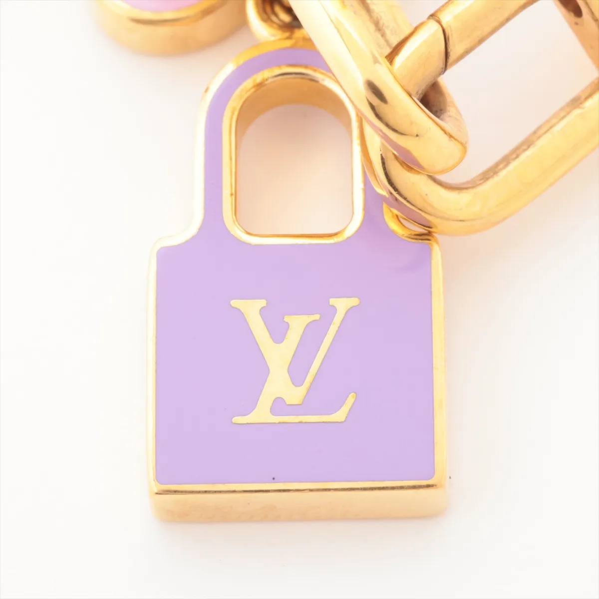 M6604F Brasslet Lock It Bracelet GP x PVC White — view 6