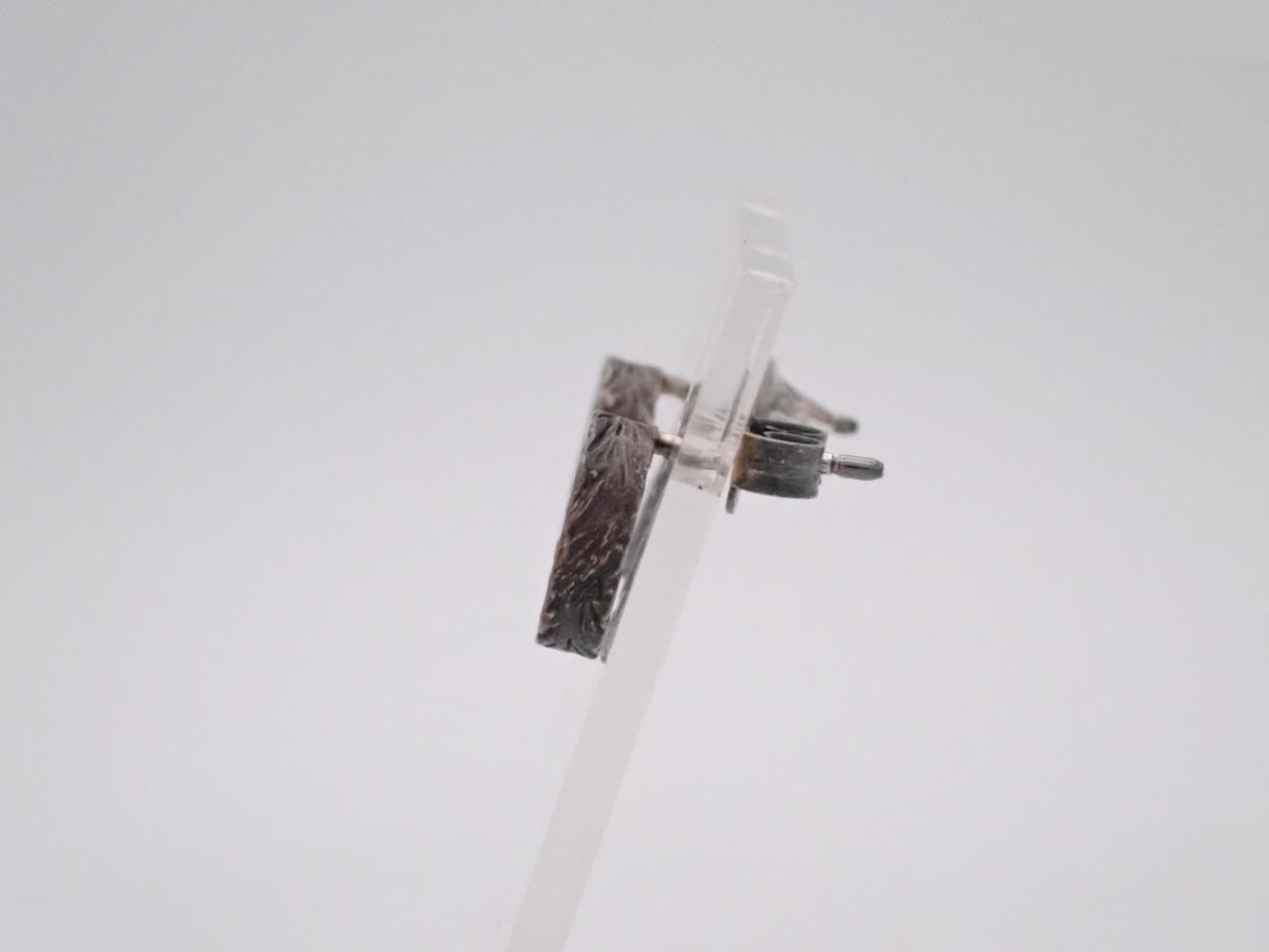 Interlocking G Earrings, SV925, 2.8g — view 3