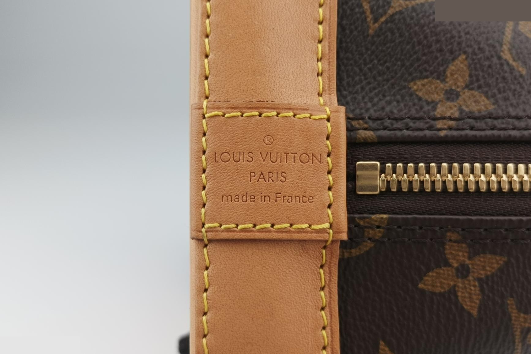Alma PM Monogram Canvas x Calf Leather Monogram/Brown — view 7