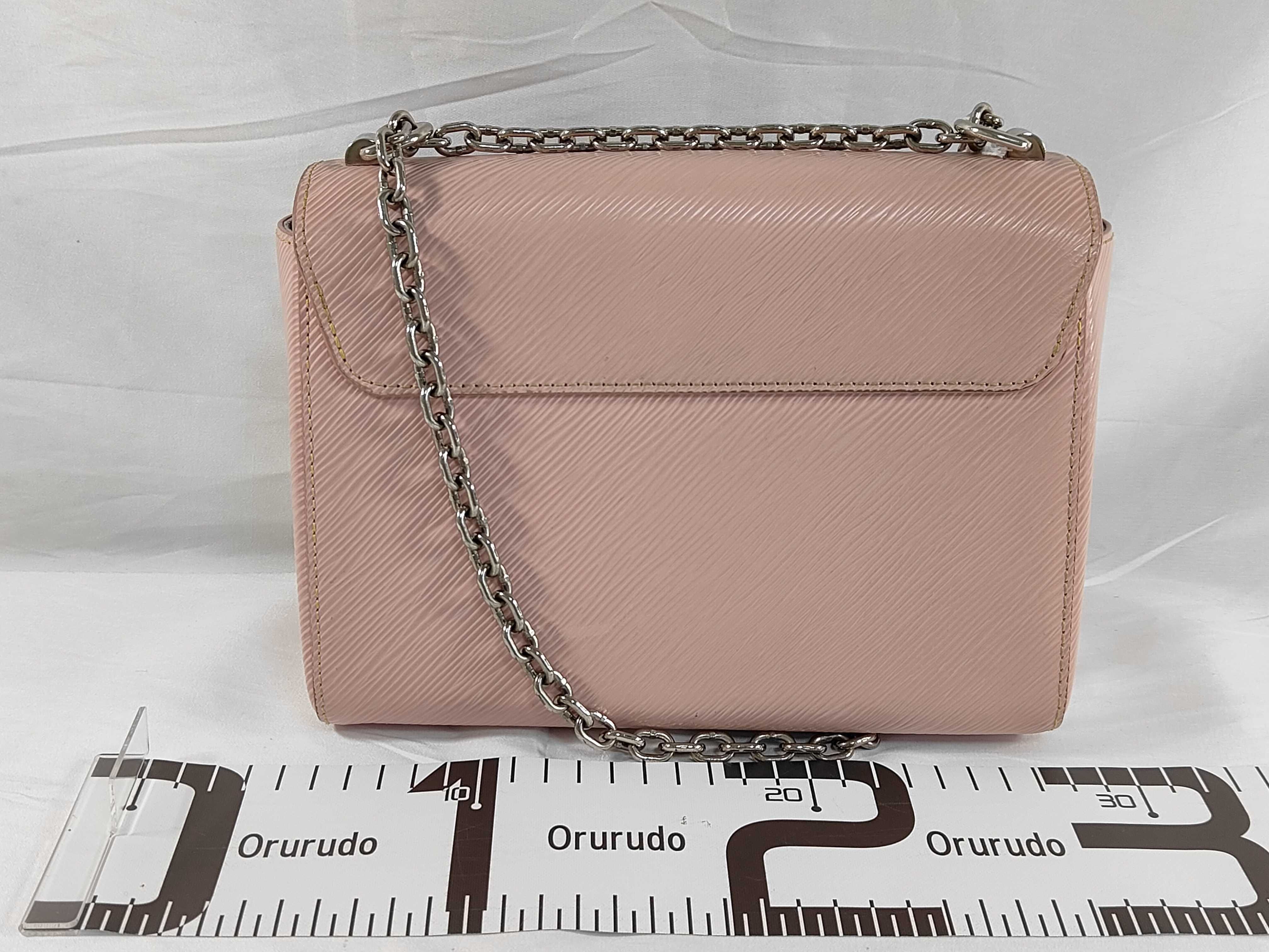 Epi DU- Epi Twist MM M50380 FL4198 Pink with Mirror Shoulder Bag — view 2
