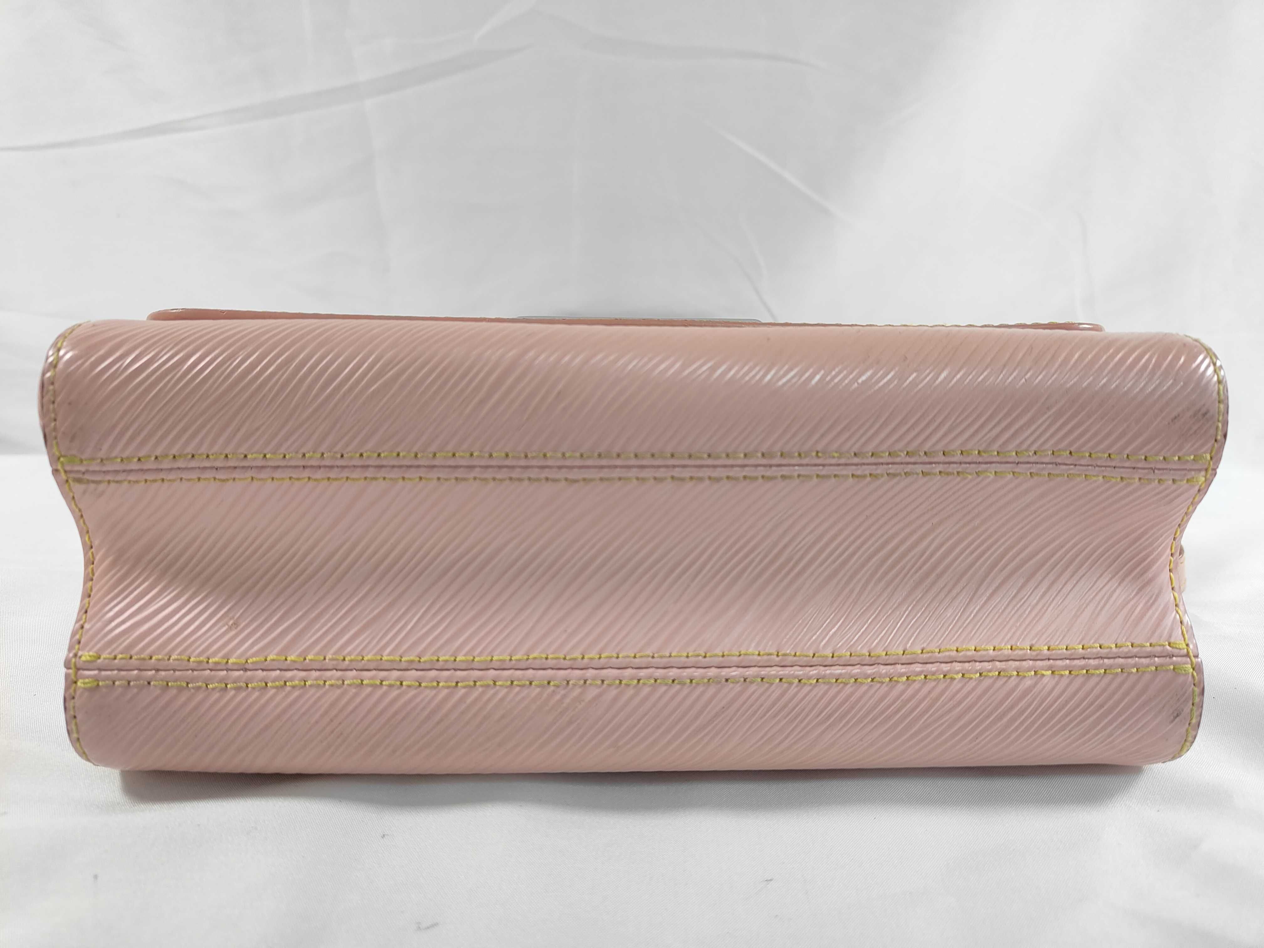 Epi DU- Epi Twist MM M50380 FL4198 Pink with Mirror Shoulder Bag — view 7