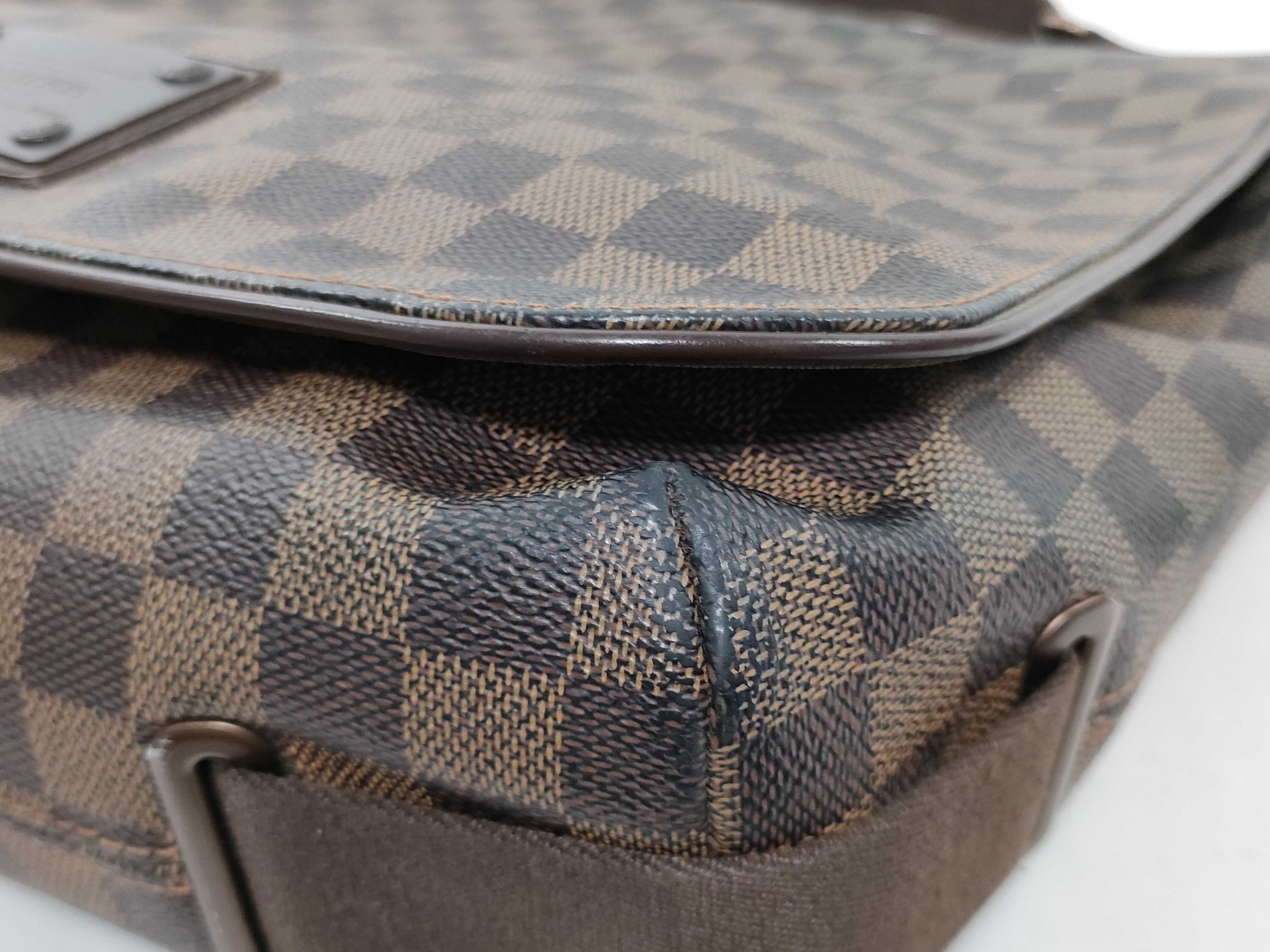 Damier Brooklyn GM N51212 CA0049 Brown Shoulder Bag — view 9