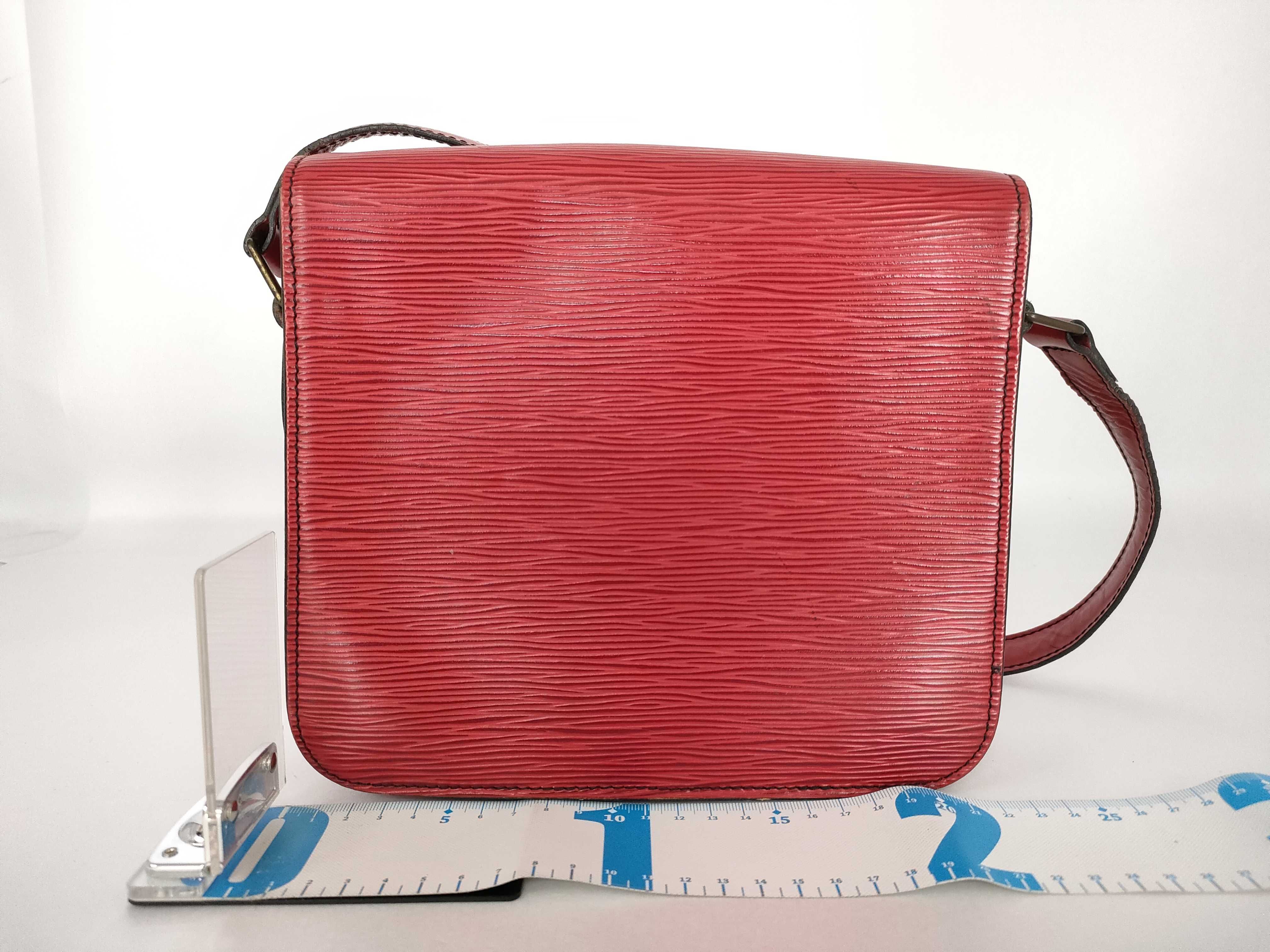 Epi LV Epi Cartouchiere Shoulder Bag — view 2