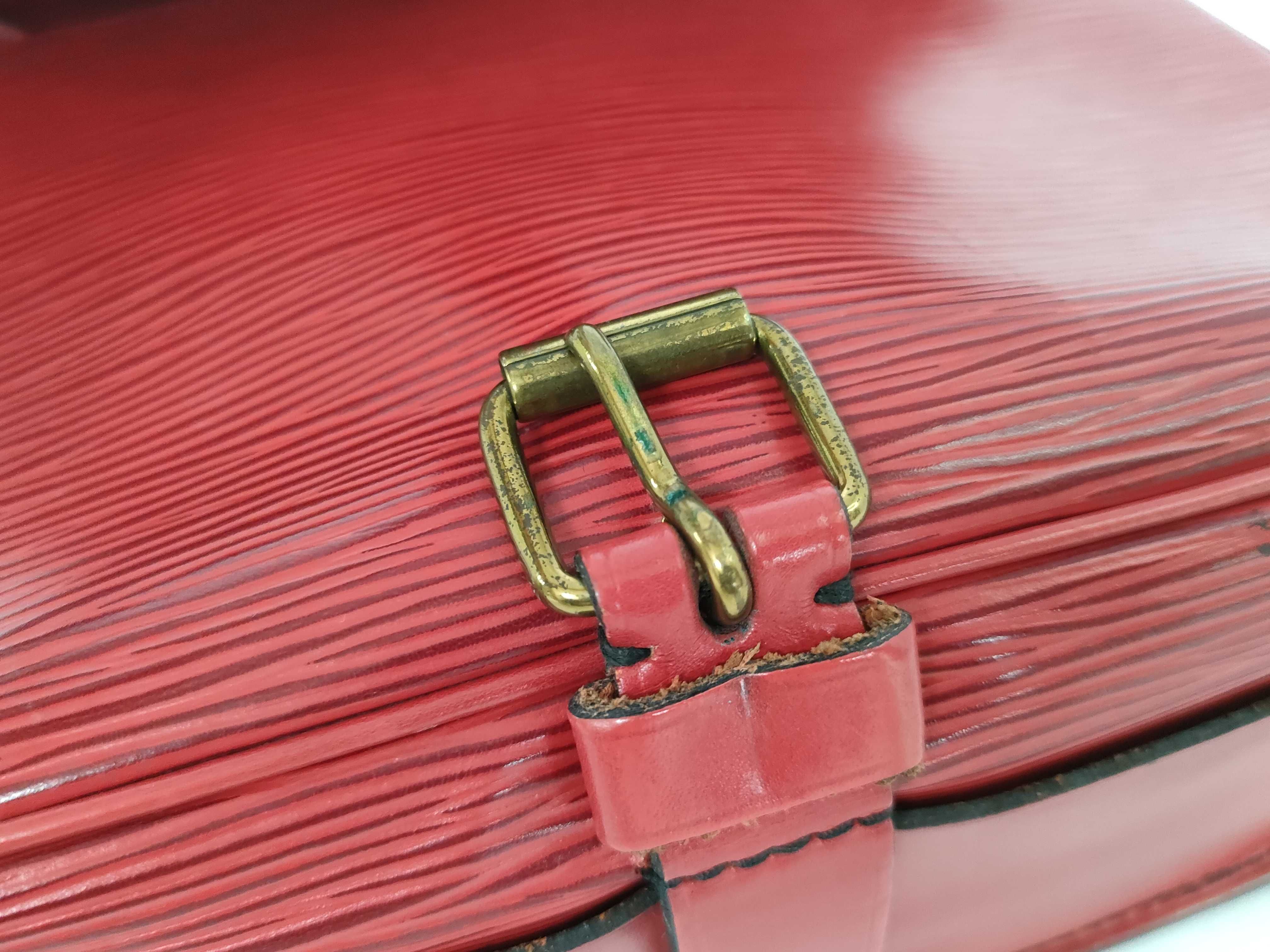 Epi LV Epi Cartouchiere Shoulder Bag — view 13