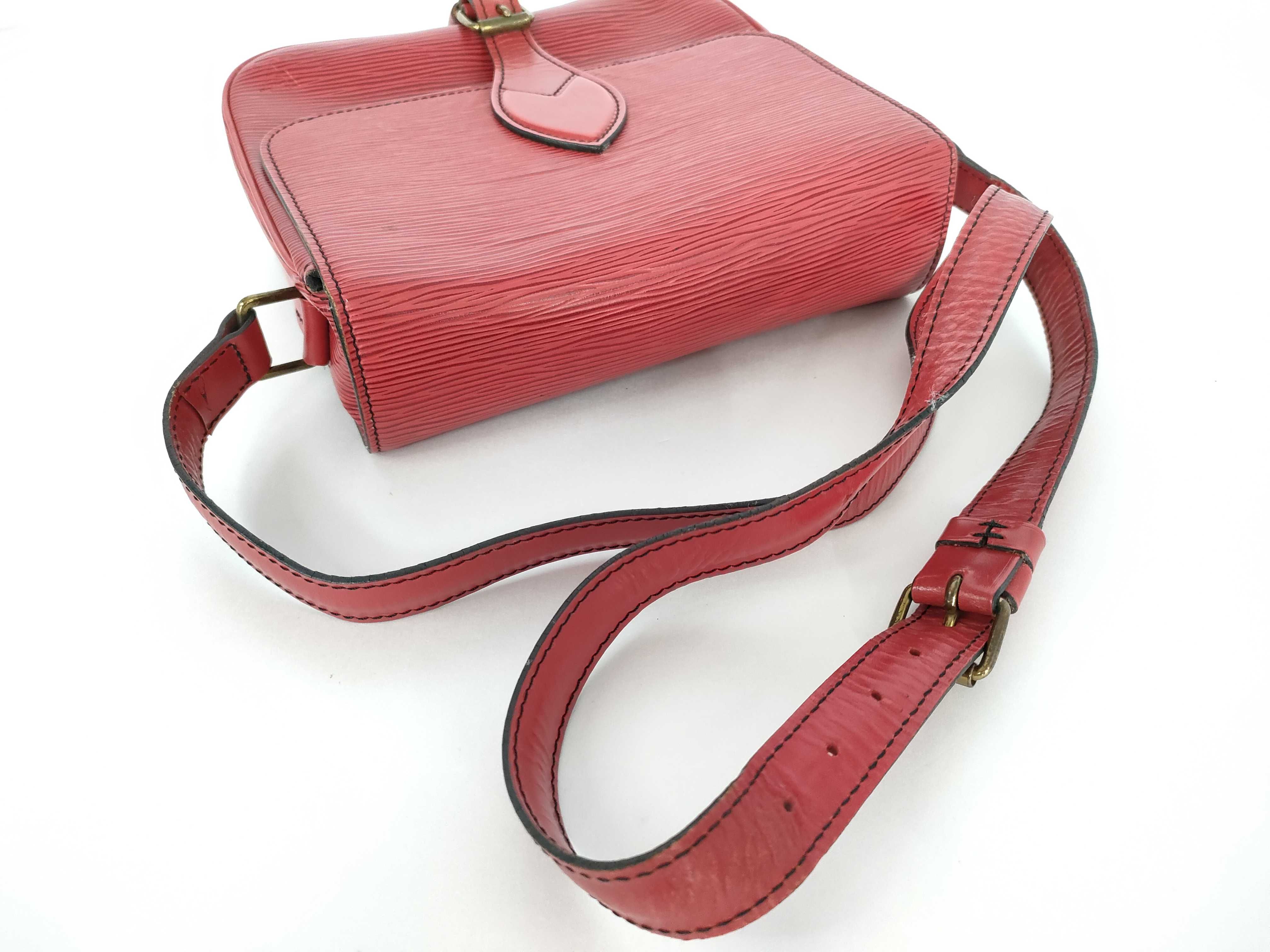 Epi LV Epi Cartouchiere Shoulder Bag — view 3