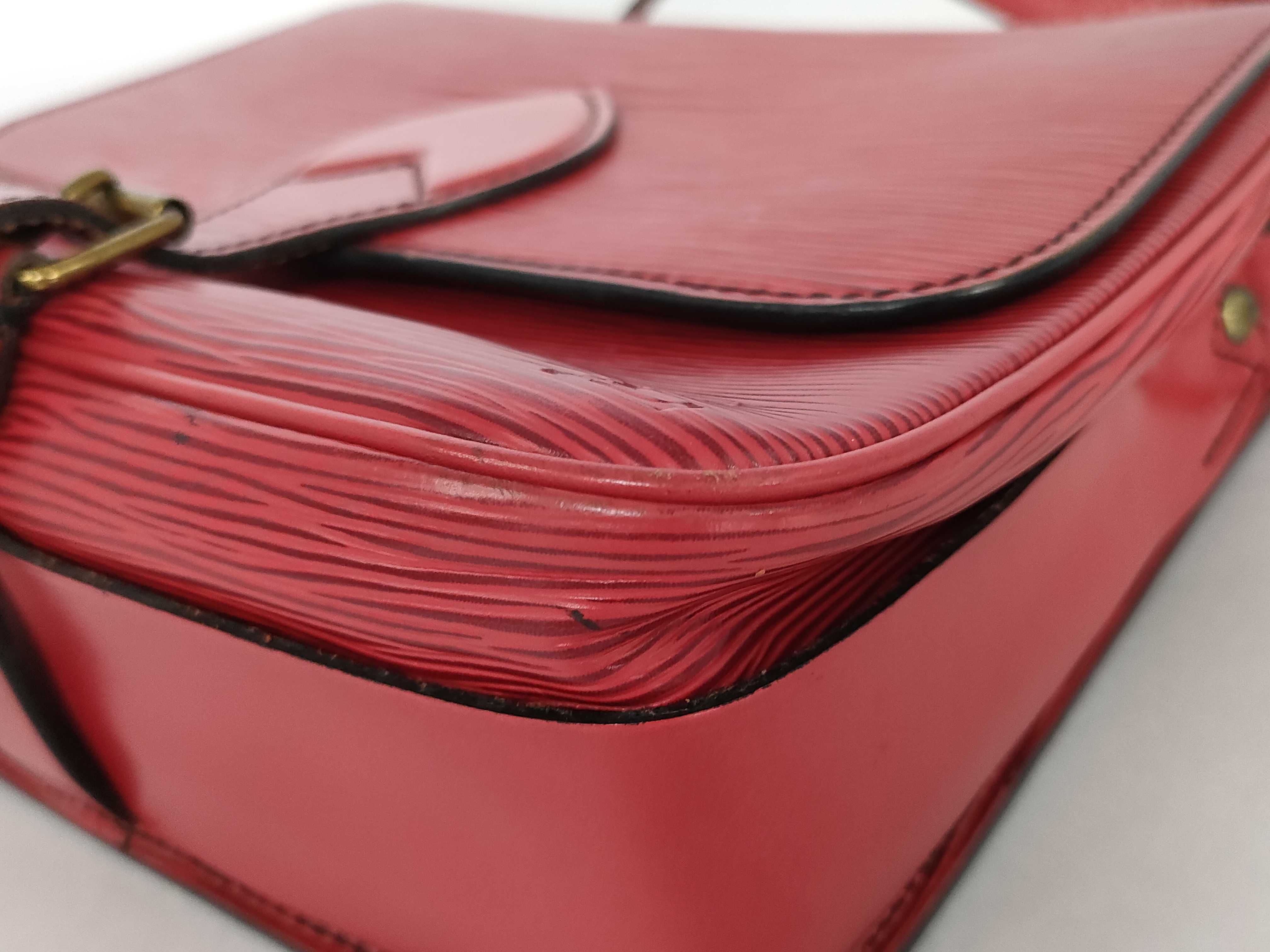 Epi LV Epi Cartouchiere Shoulder Bag — view 6