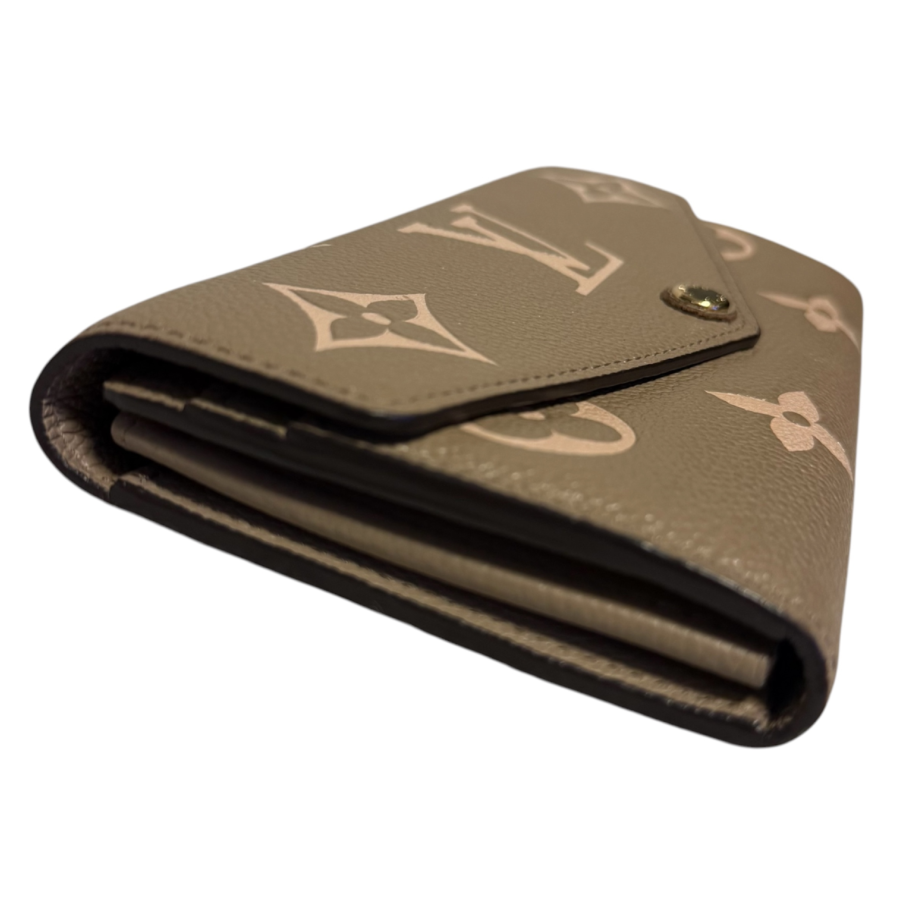 Monogram Bicolor Empreinte Portefeuille Sarah RFID Wallet — view 4