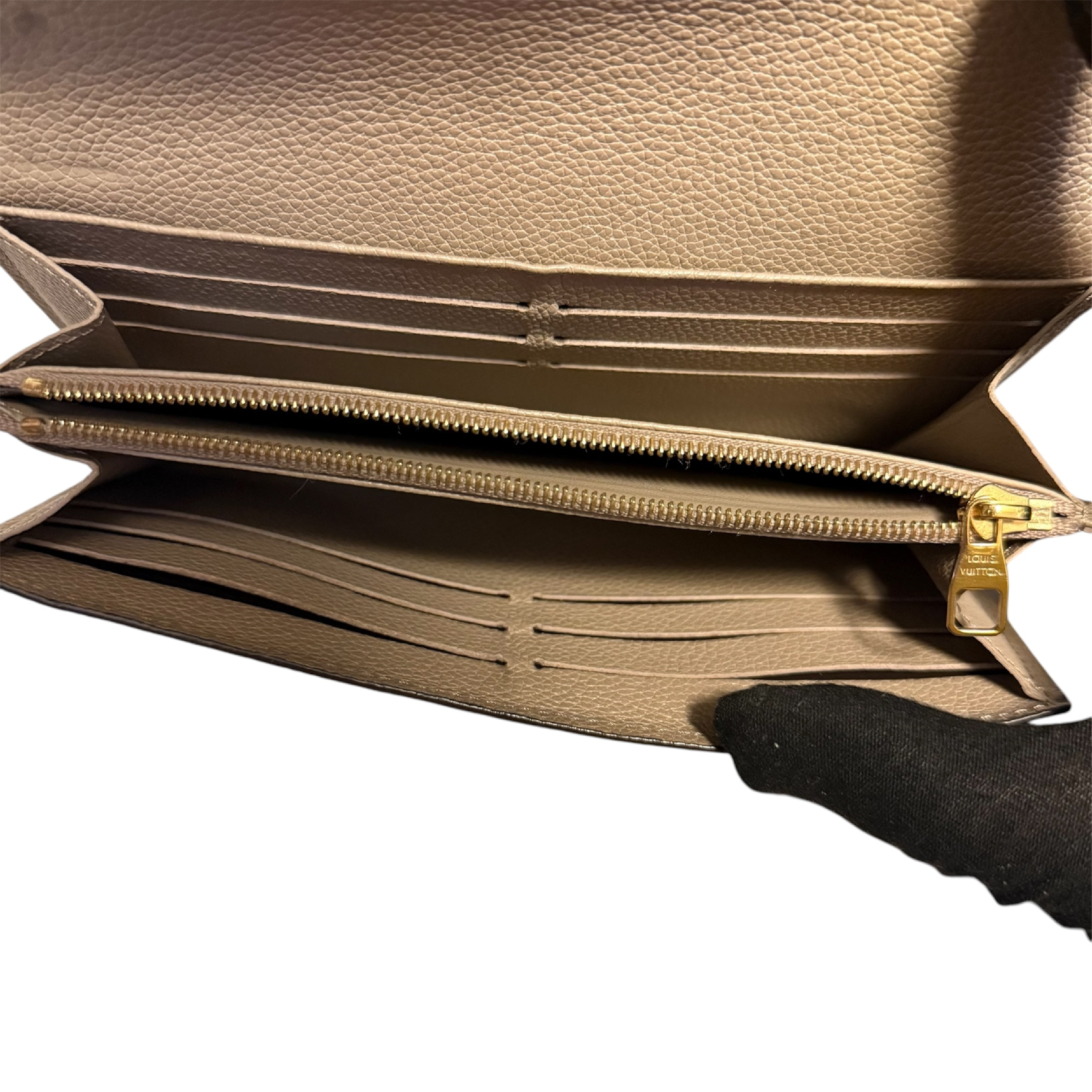 Monogram Bicolor Empreinte Portefeuille Sarah RFID Wallet — view 5