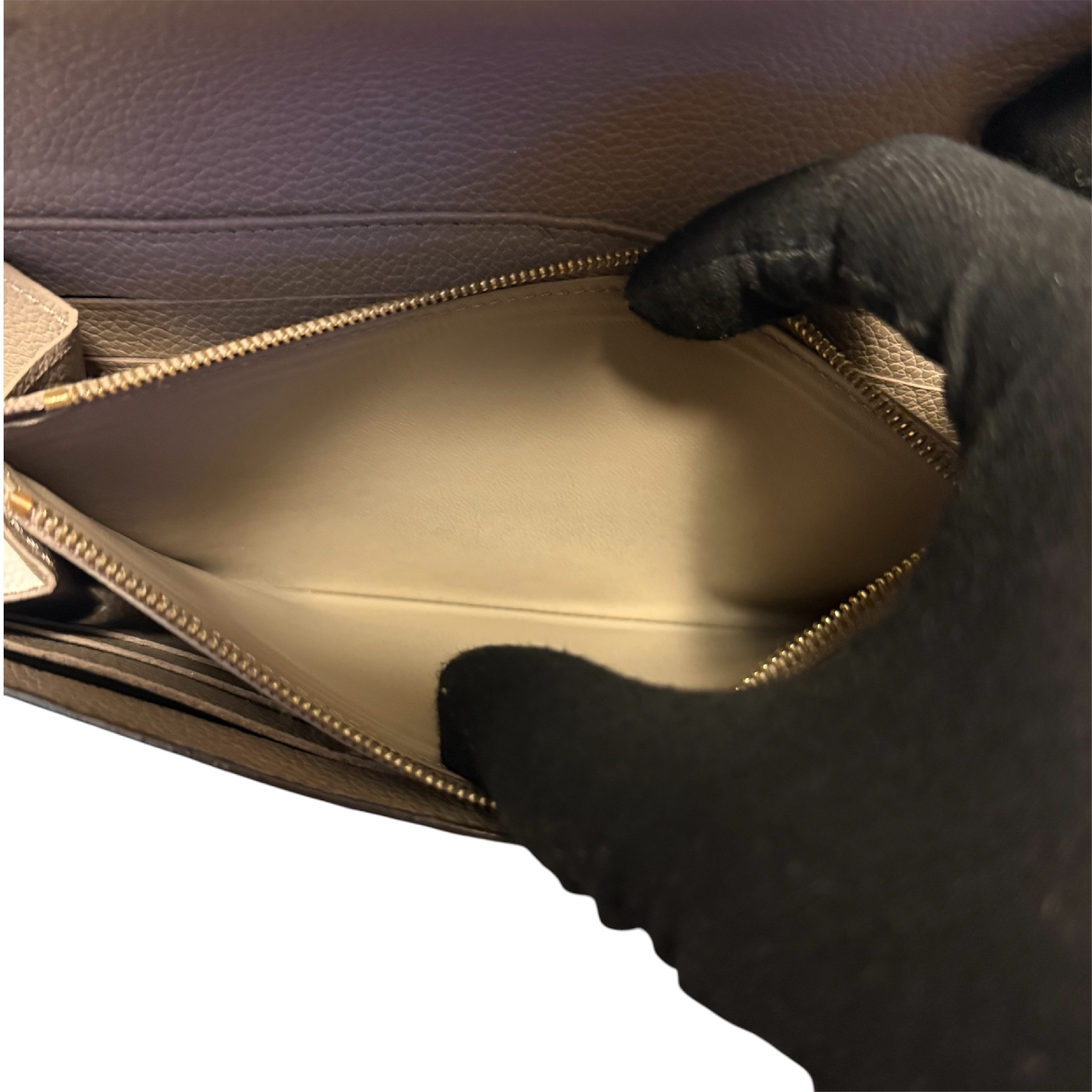Monogram Bicolor Empreinte Portefeuille Sarah RFID Wallet — view 6