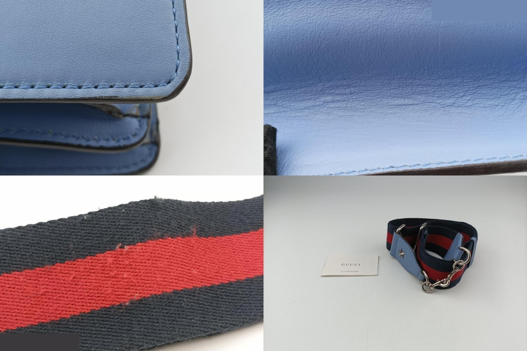 Dionysus Leather Blue x Multicolor — view 12
