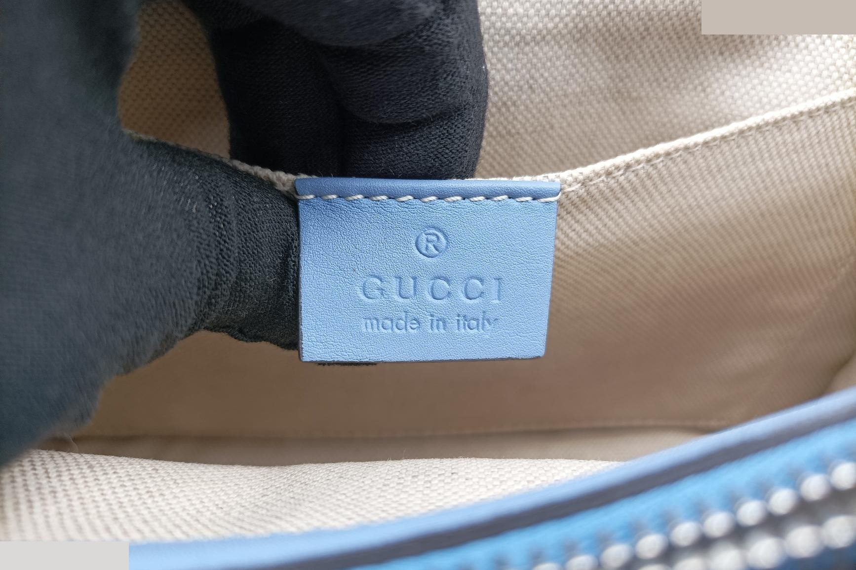 Dionysus Leather Blue x Multicolor — view 7