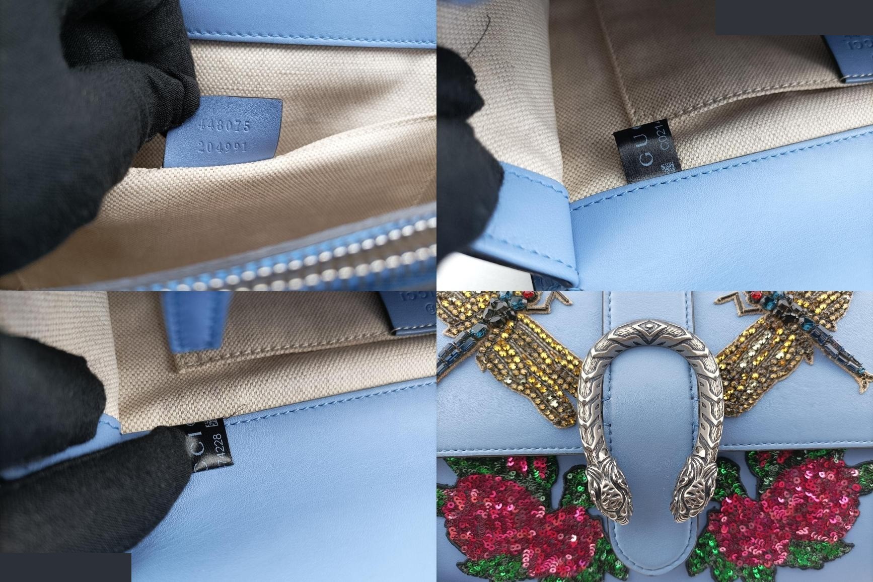 Dionysus Leather Blue x Multicolor — view 8