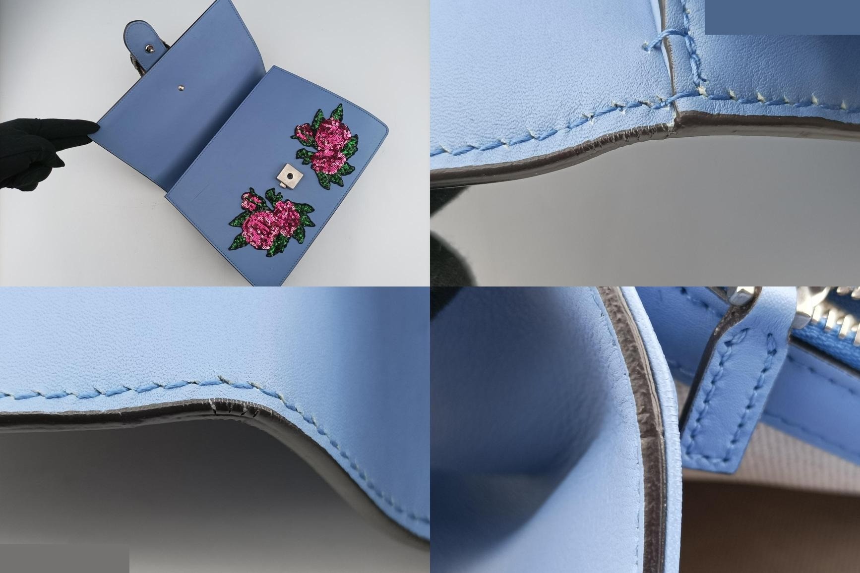 Dionysus Leather Blue x Multicolor — view 9