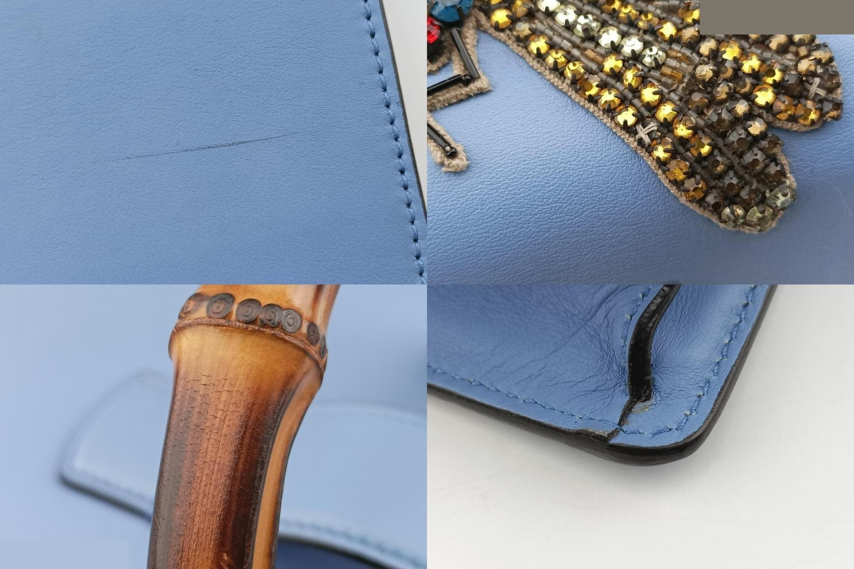 Dionysus Leather Blue x Multicolor — view 10