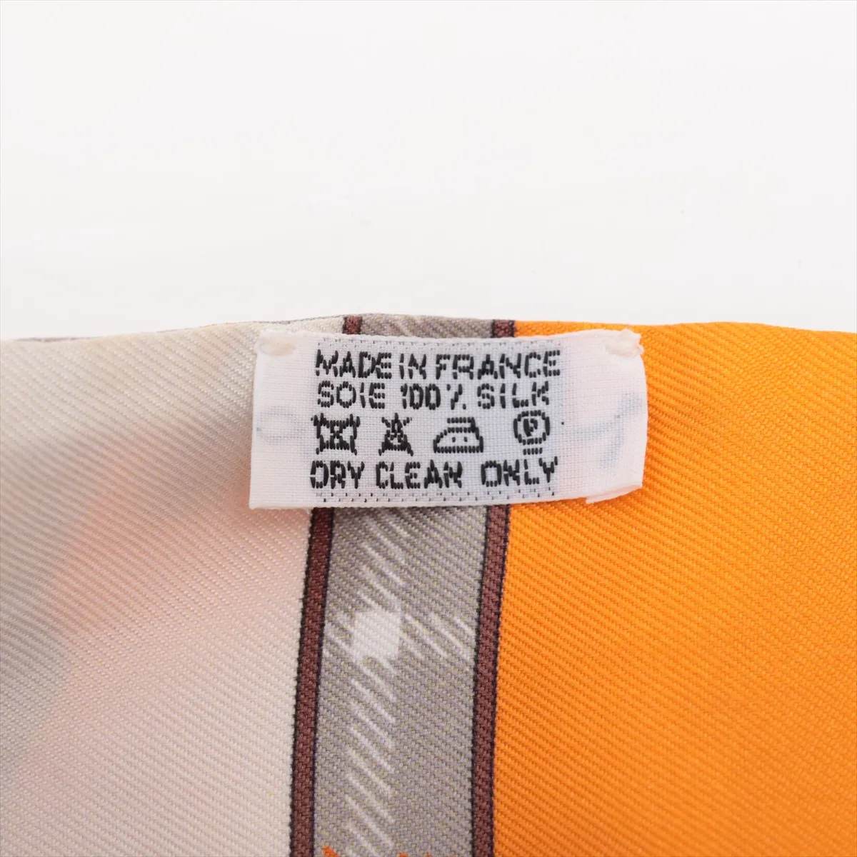 Twilly Camails Camaille Scarf Silk Gray Thread — view 4