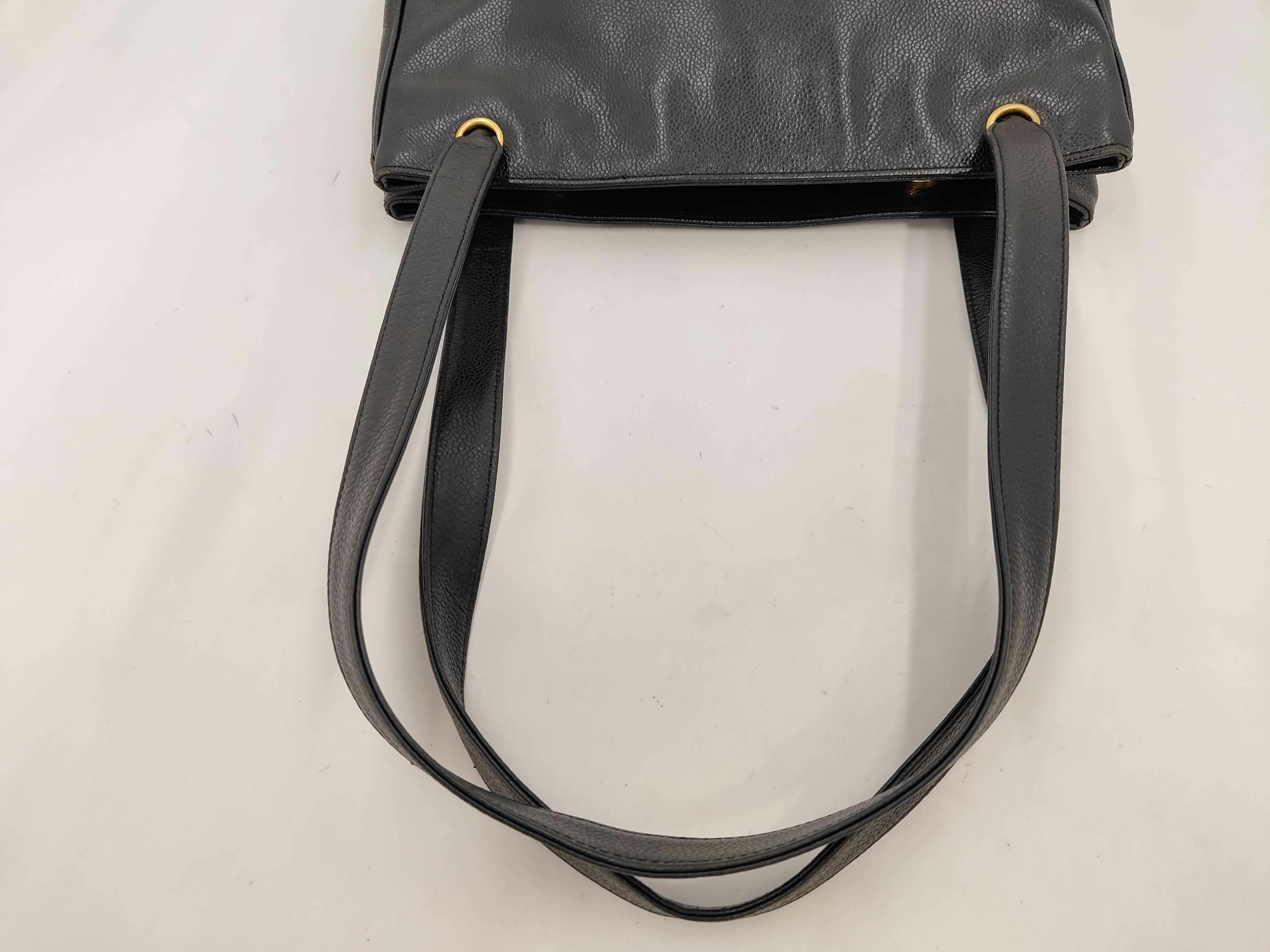 Coco Mark Tote Bag Caviar Leather Tote Bag — view 5