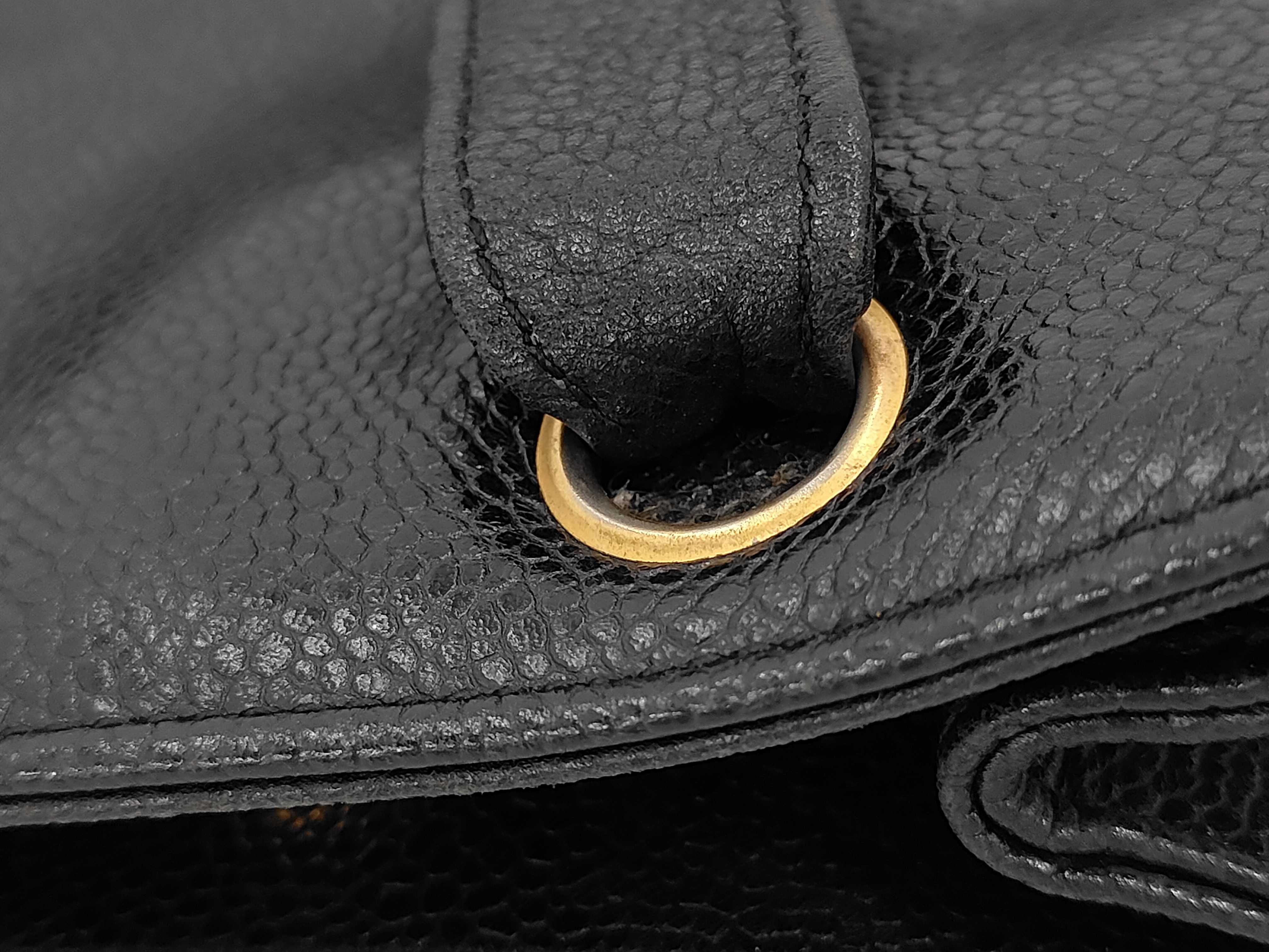 Coco Mark Tote Bag Caviar Leather Tote Bag — view 7