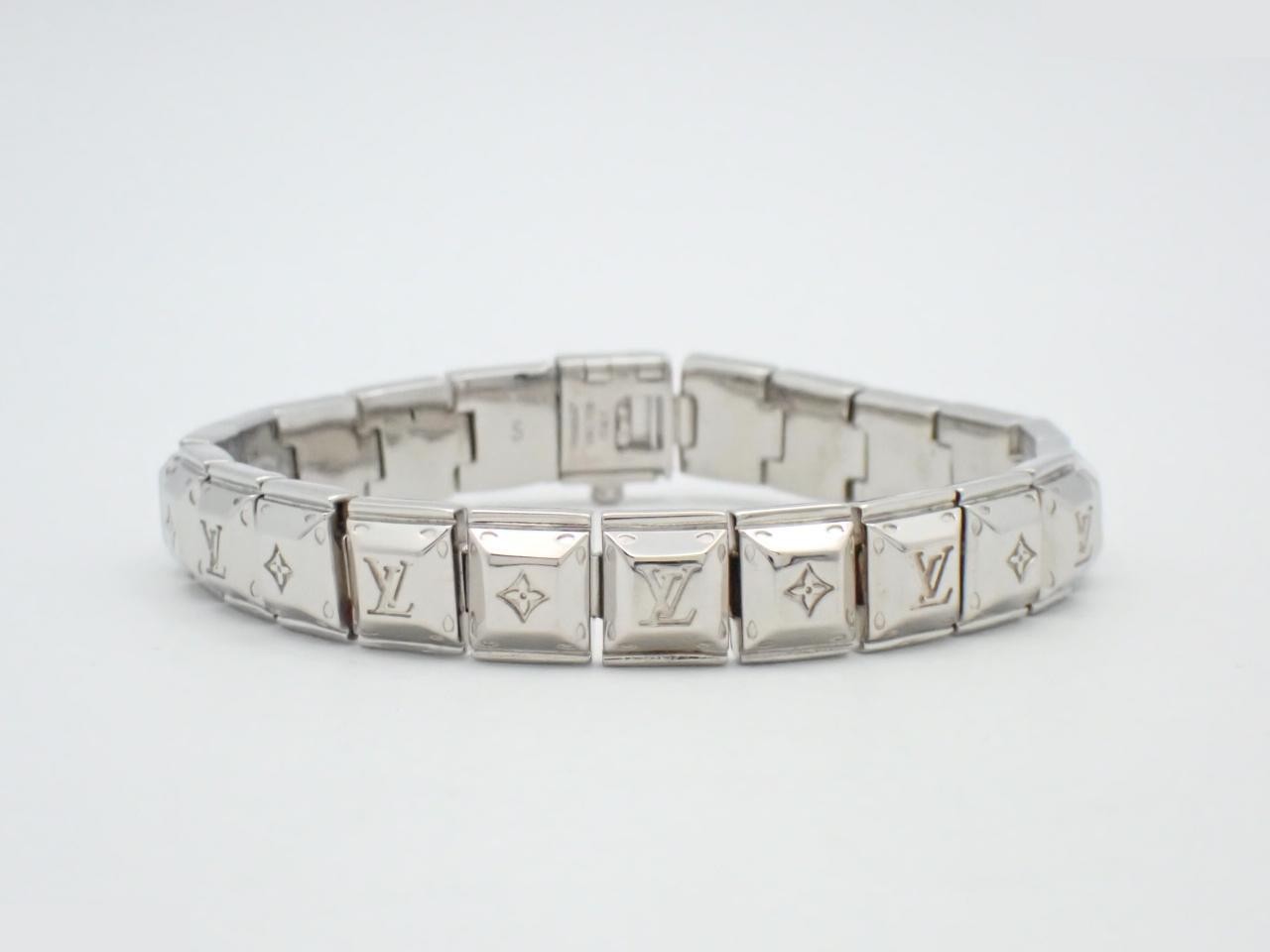LV Bracelet, Nanogram, Tennis, Wrist size approximately 17cm