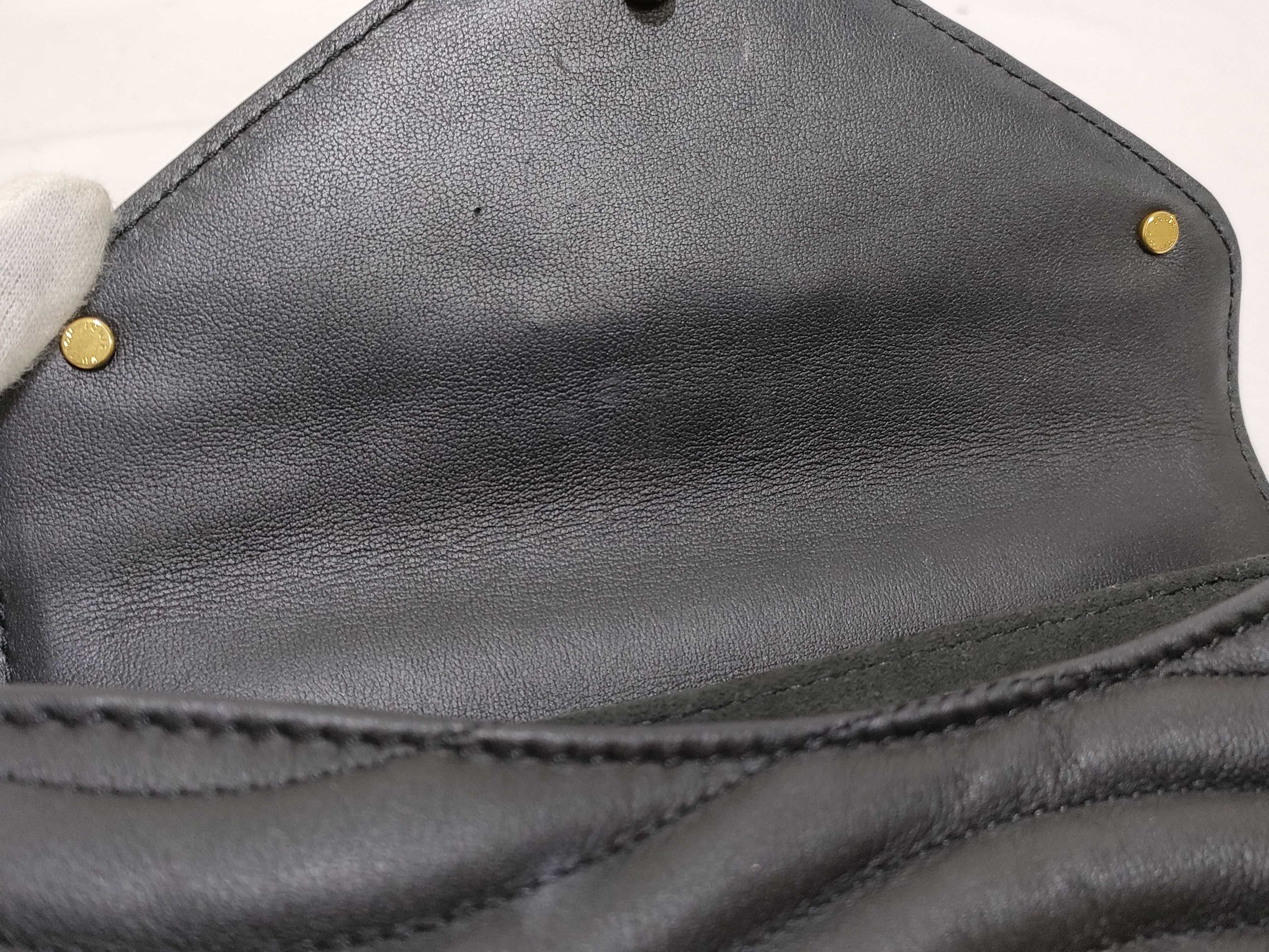 LV Calfskin Black Chain Shoulder Bag — view 11