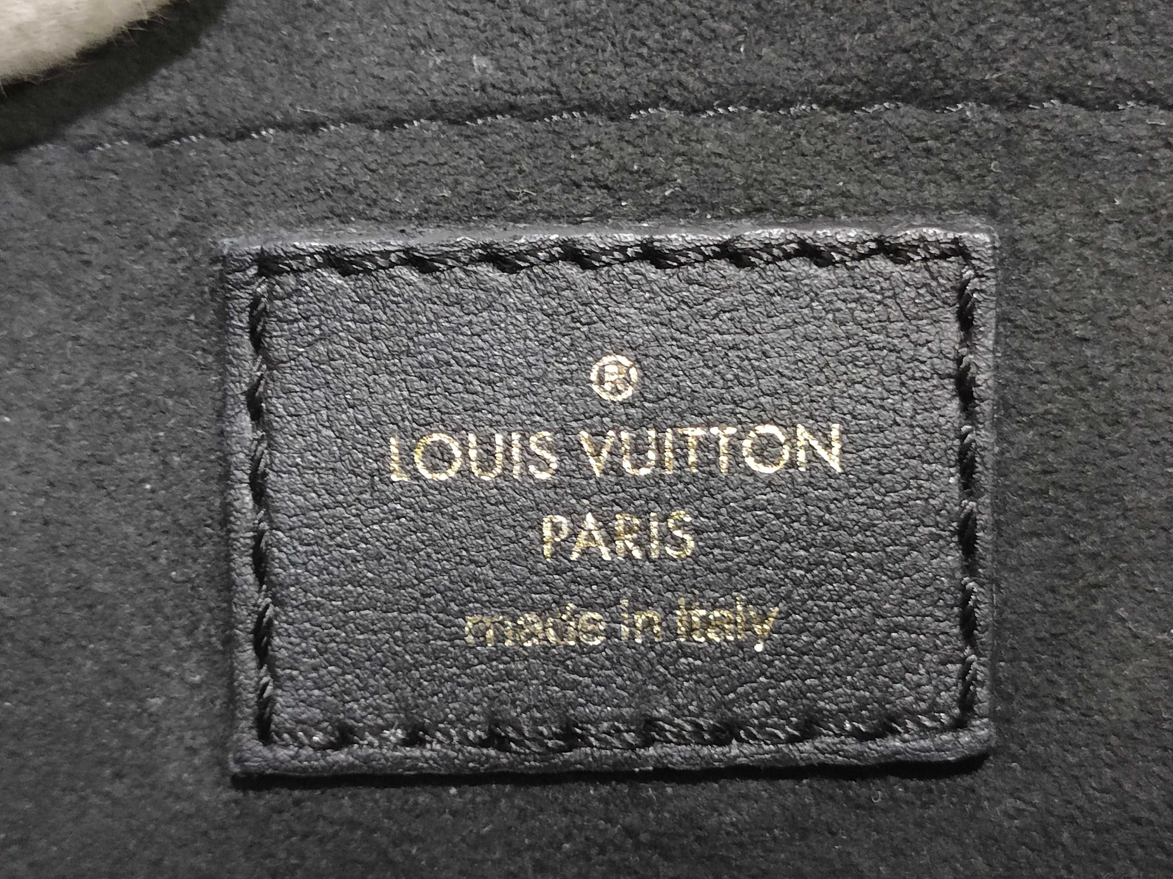 LV Calfskin Black Chain Shoulder Bag — view 10