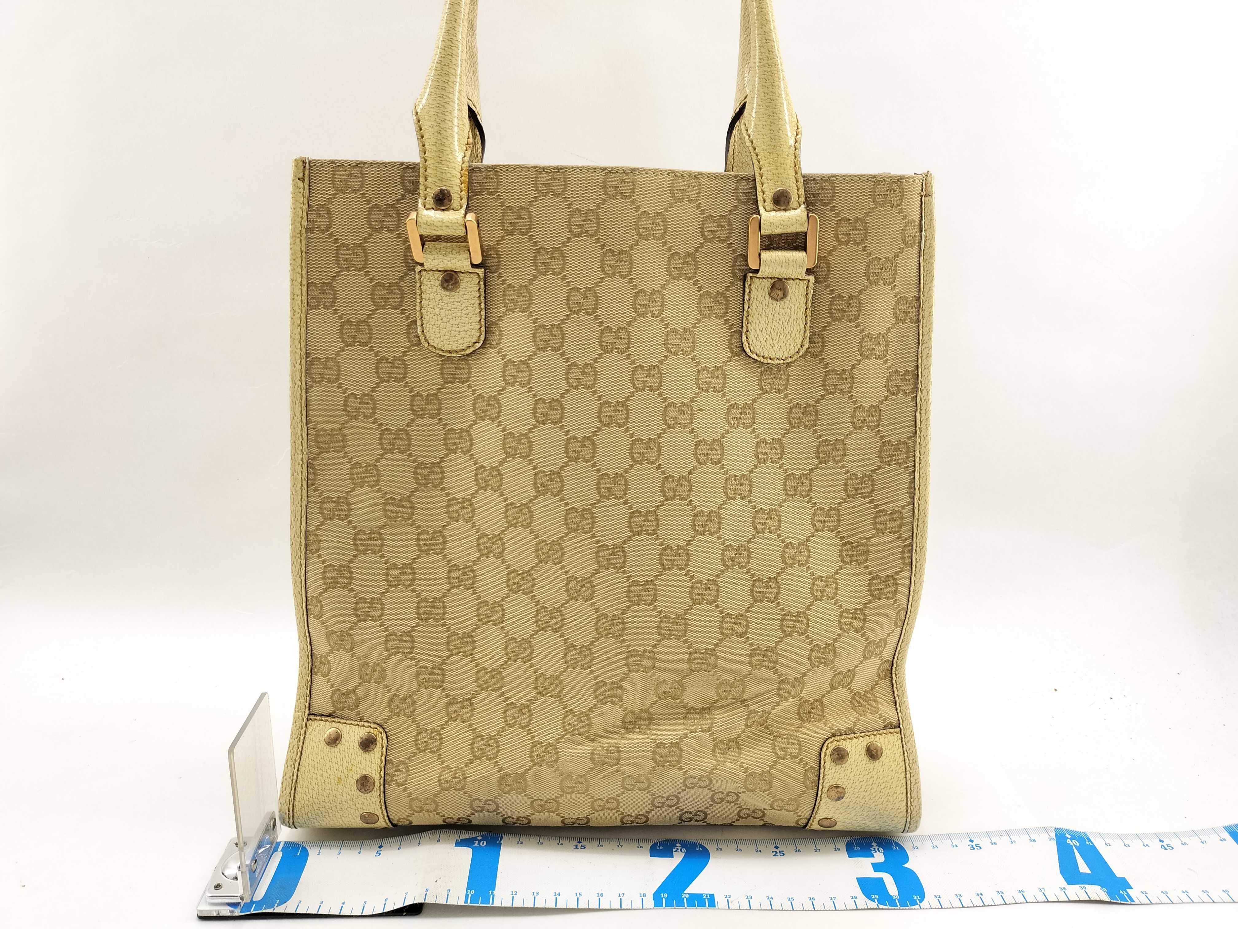 GG Canvas Tote Bag (124261) — view 2