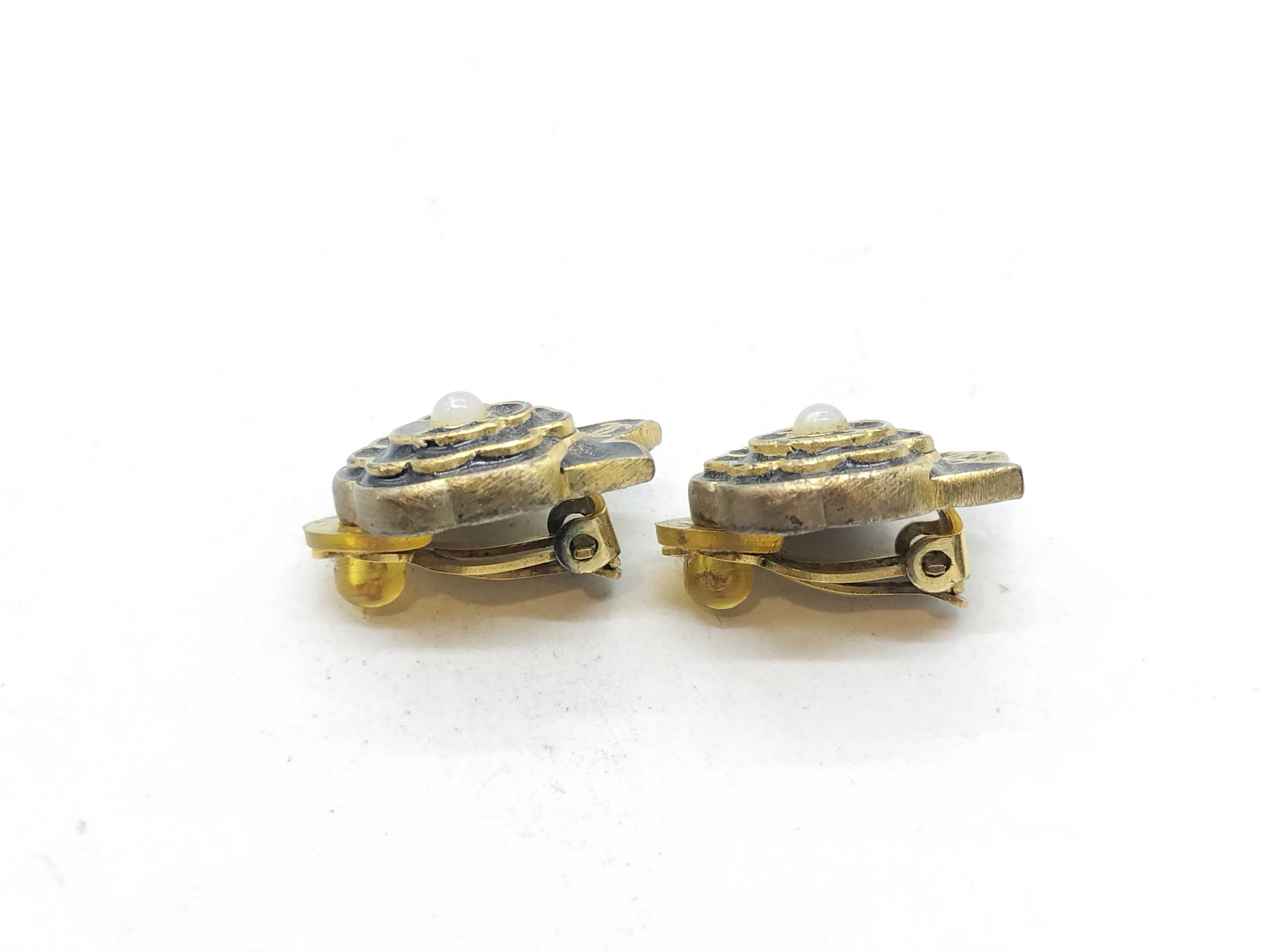 Camellia 02A Camellia Earrings — view 4