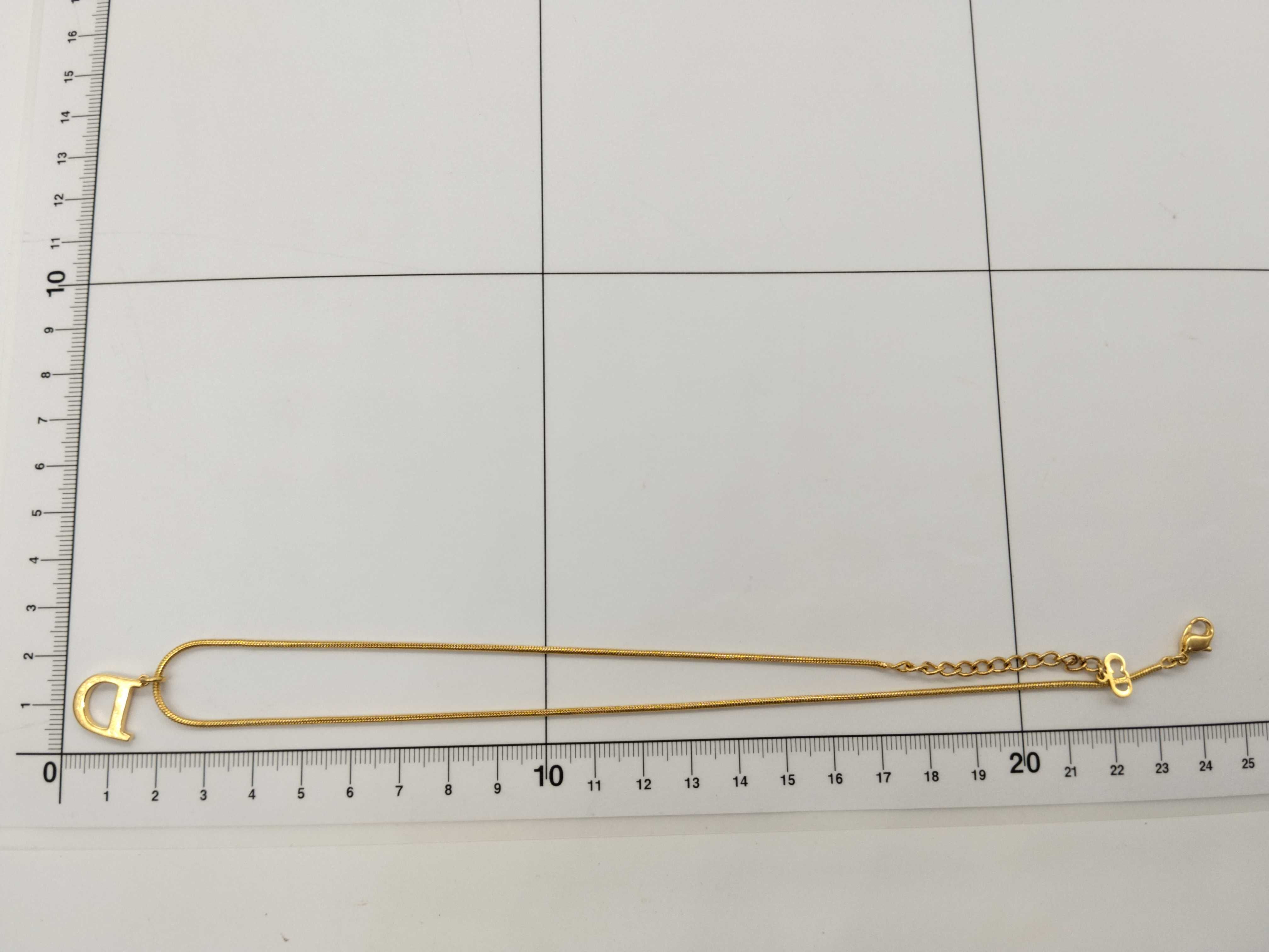 D-mark necklace — view 9