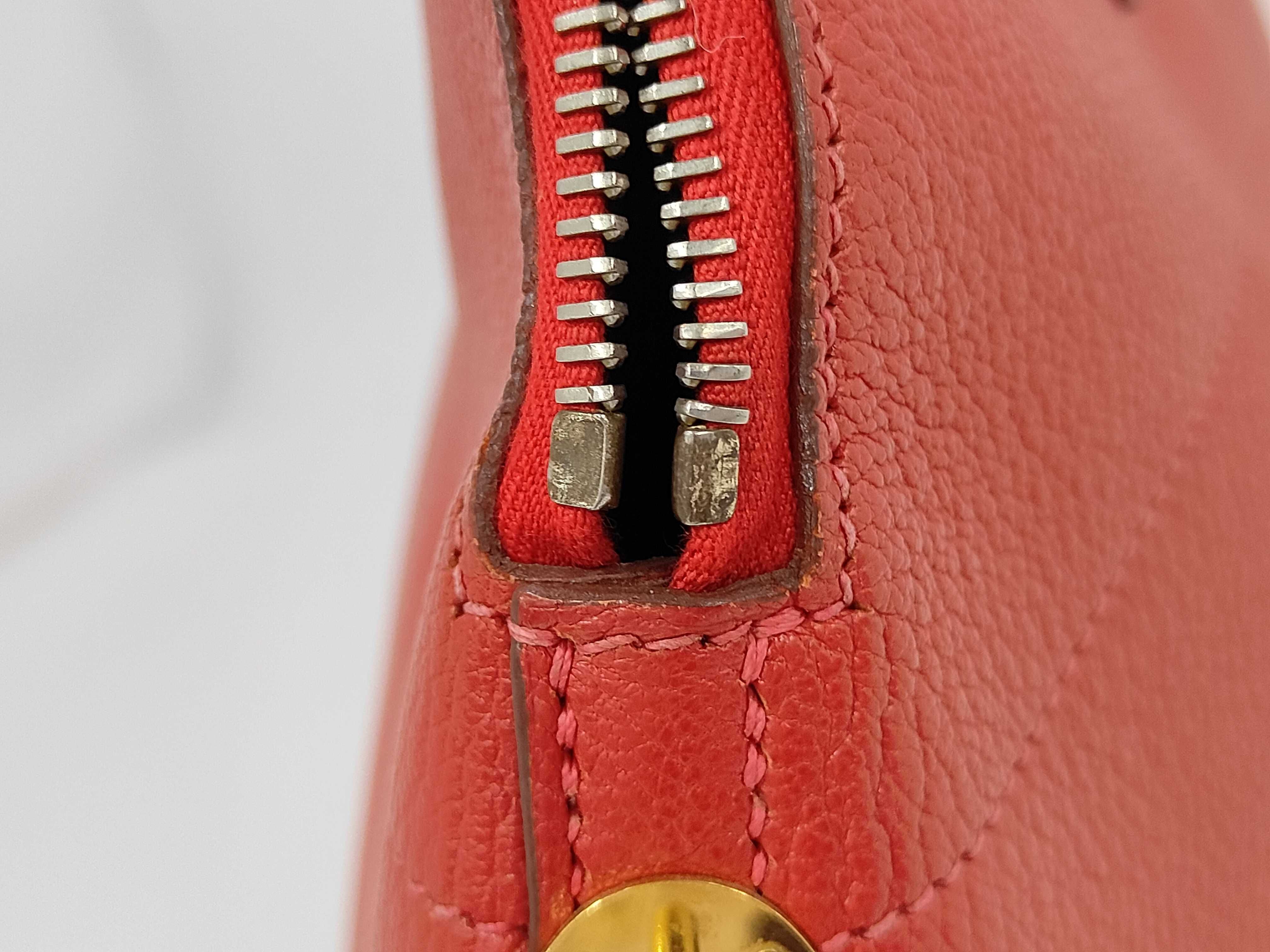 Bolide 31 Chevre Rouge Casaque K stamp GD hardware handbag — view 12
