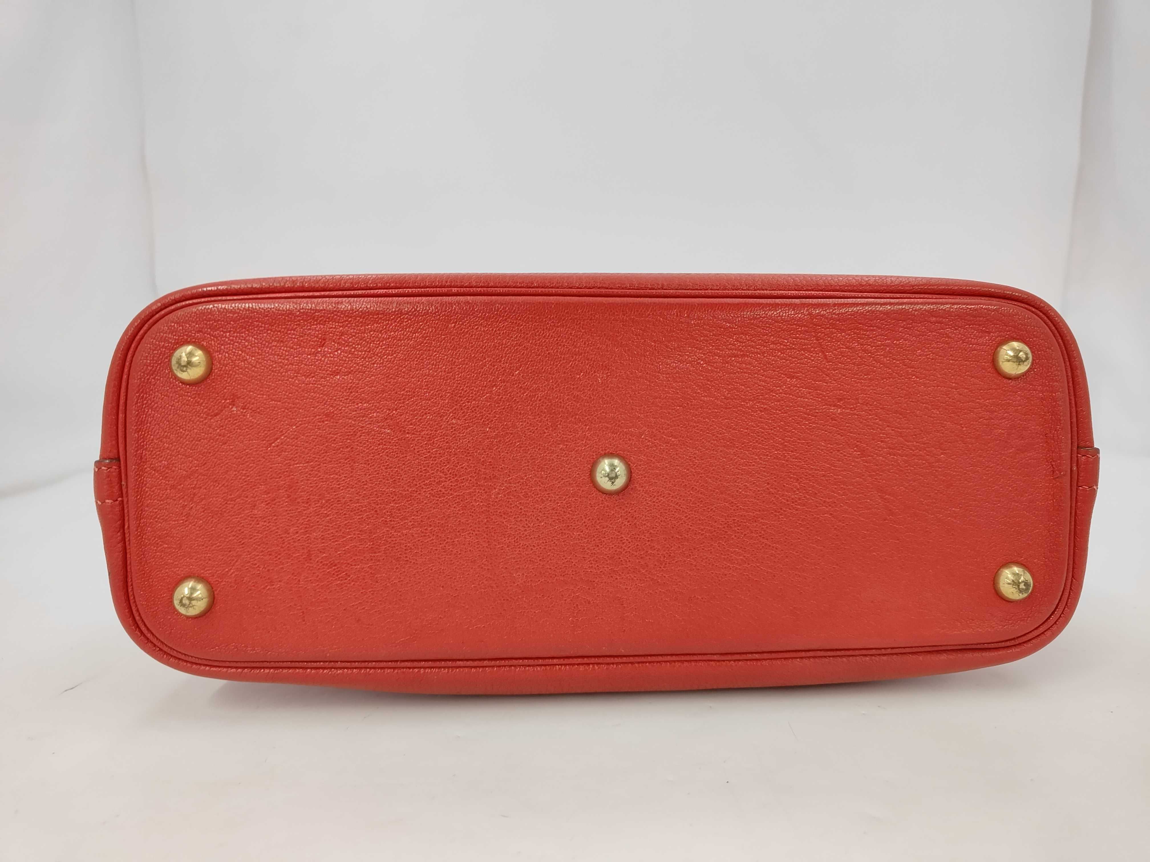 Bolide 31 Chevre Rouge Casaque K stamp GD hardware handbag — view 3