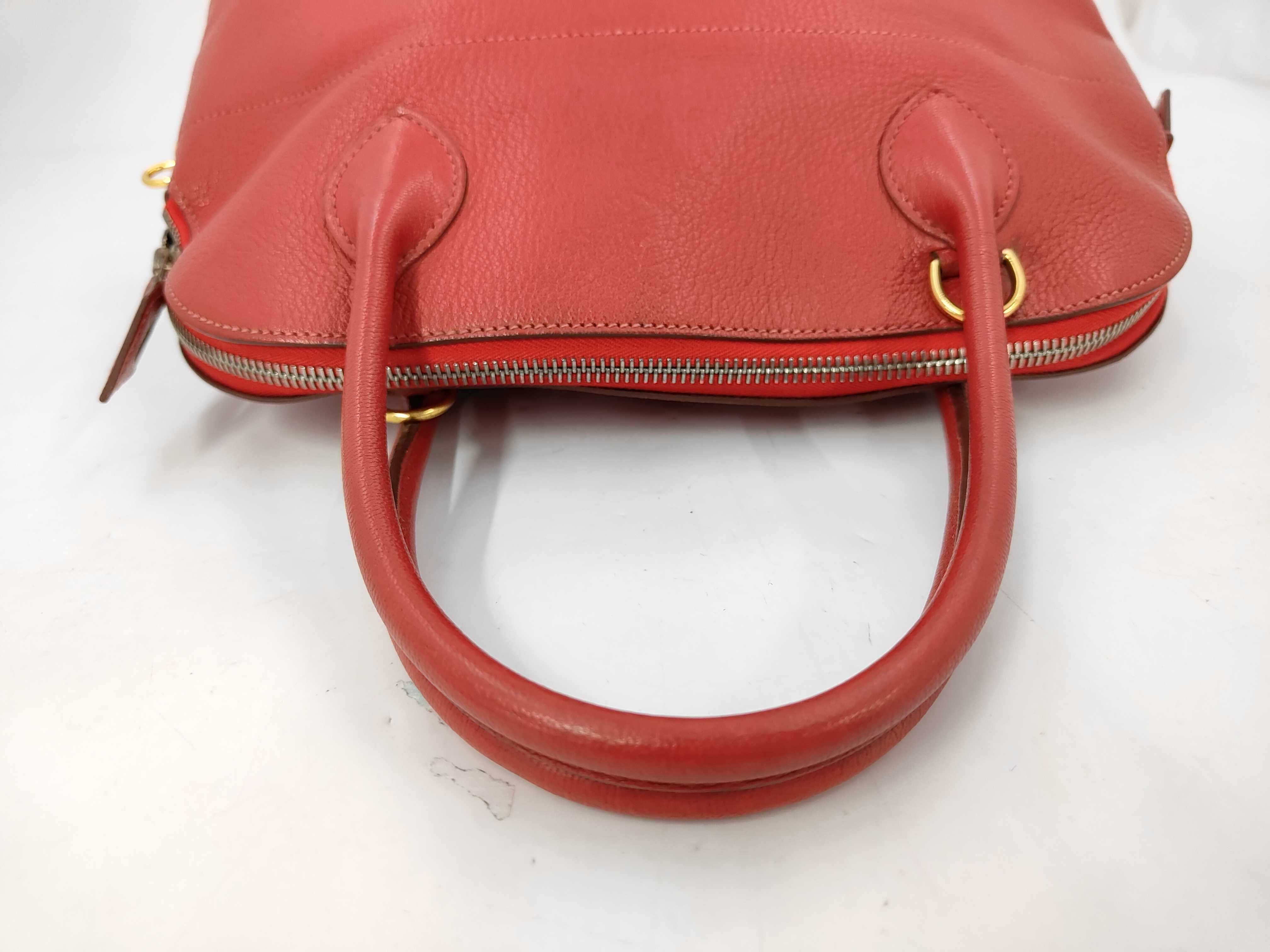 Bolide 31 Chevre Rouge Casaque K stamp GD hardware handbag — view 5