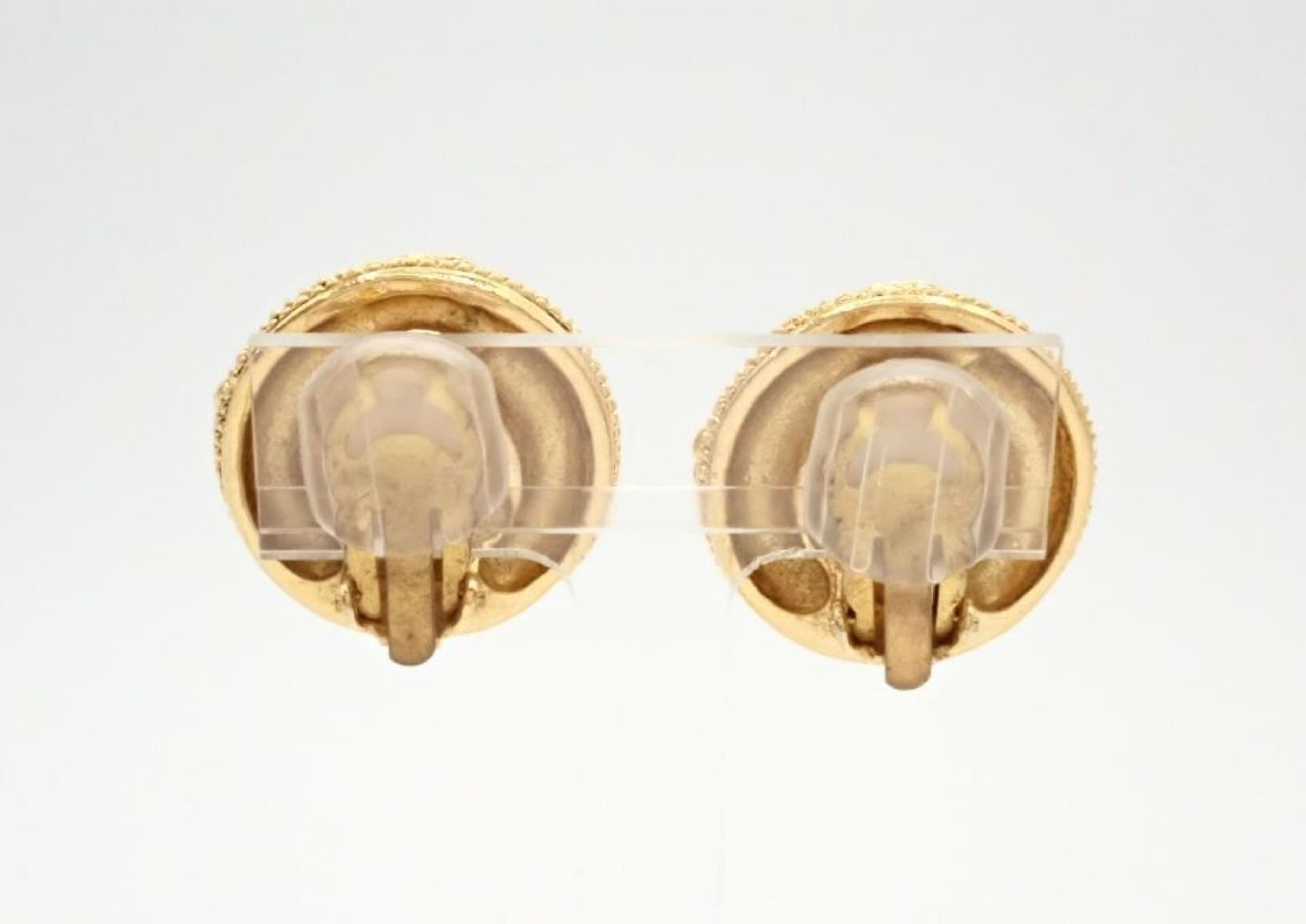 Coco Mark Gold Earrings (with comments) — view 2