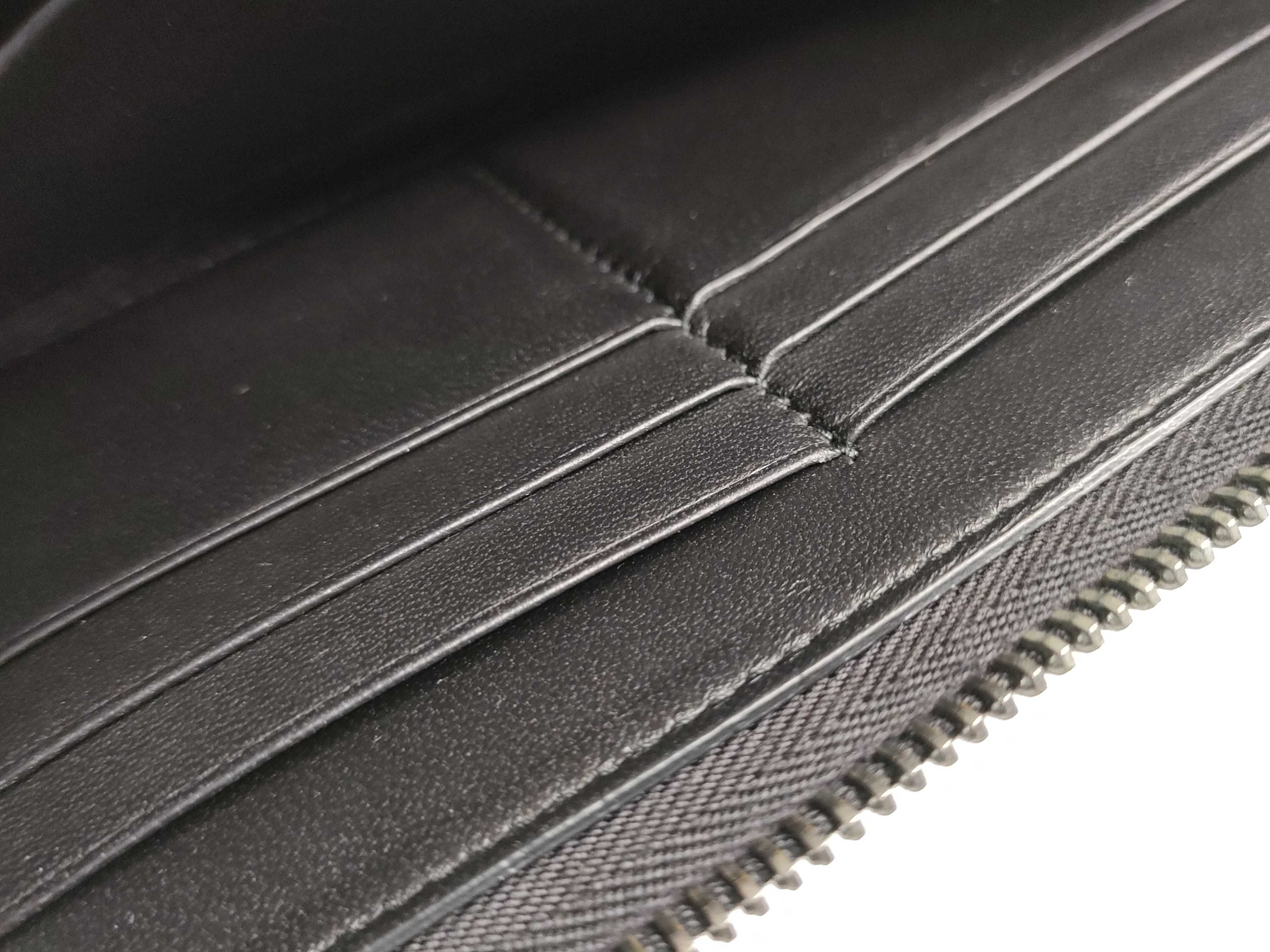 Intrecciato Round Zipper Long Wallet 114076 — view 14
