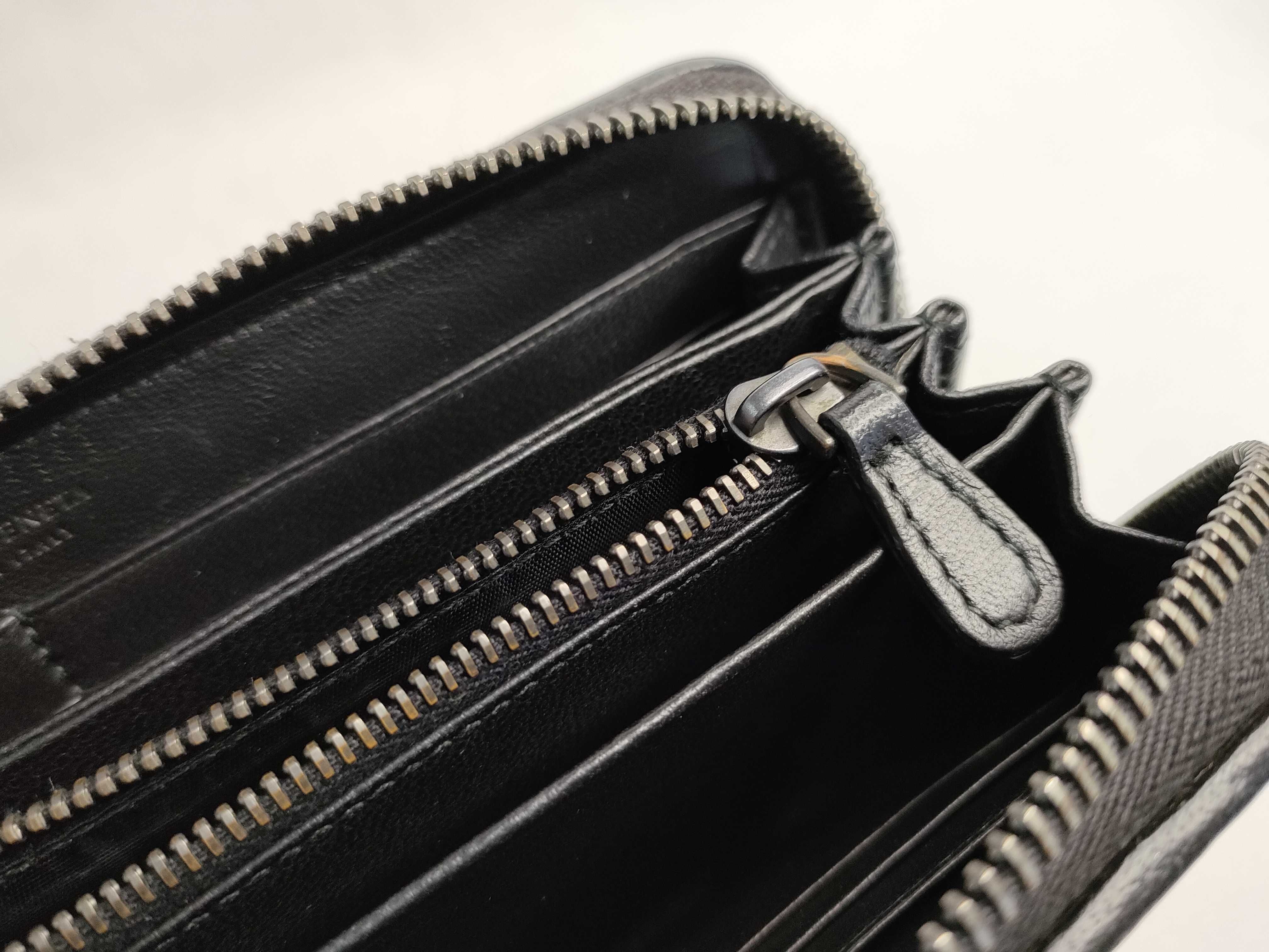 Intrecciato Round Zipper Long Wallet 114076 — view 15