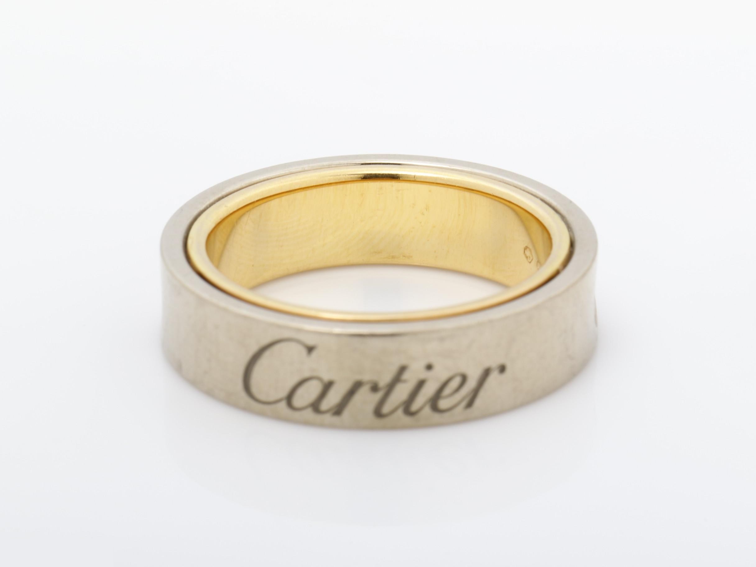 Secret Love (Precious Metal) Ring, 750WG/PG, 11.3g, Size #54 — view 5