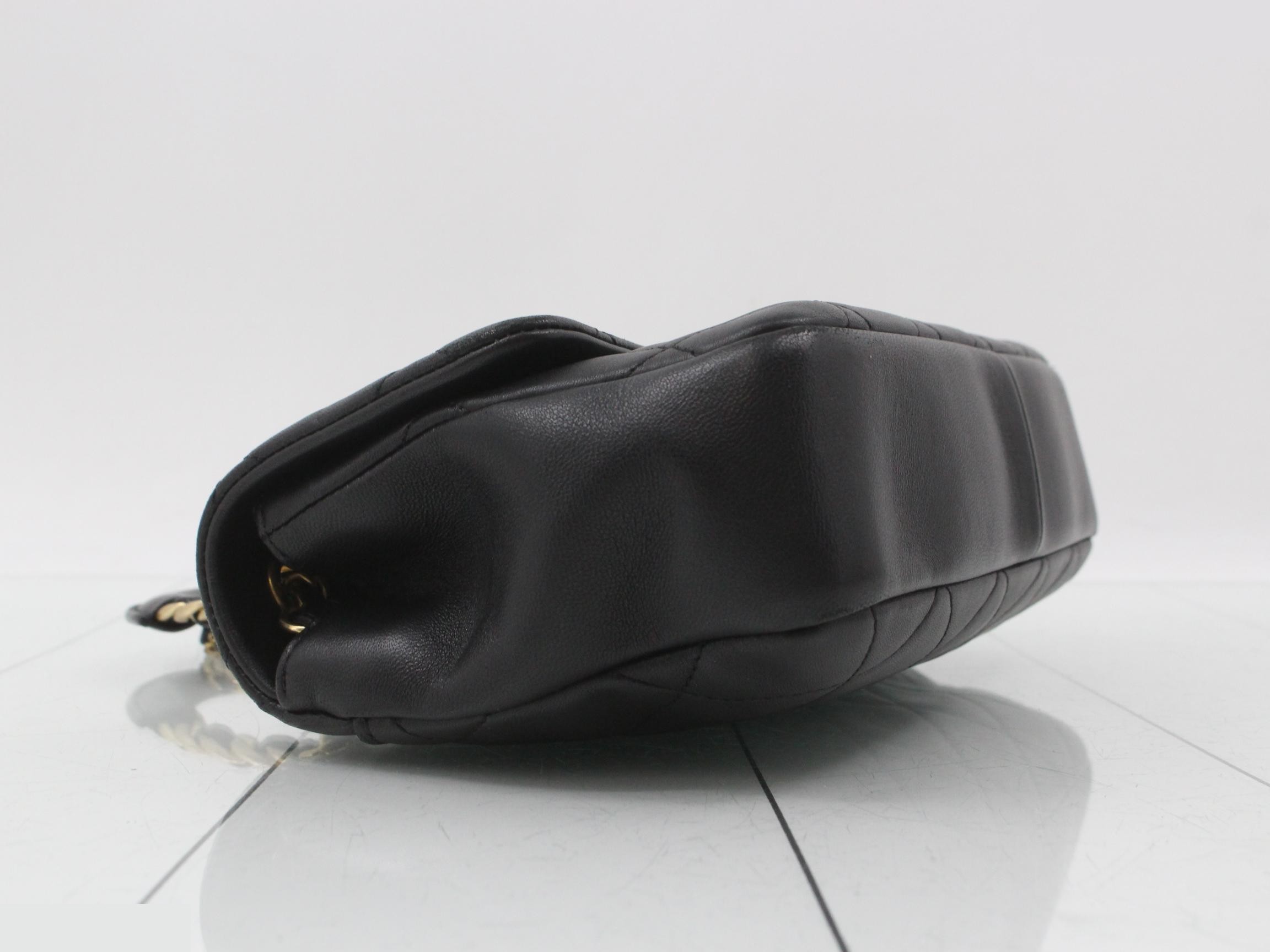 Top-handle Matelassé lambskin shoulder bag — view 5