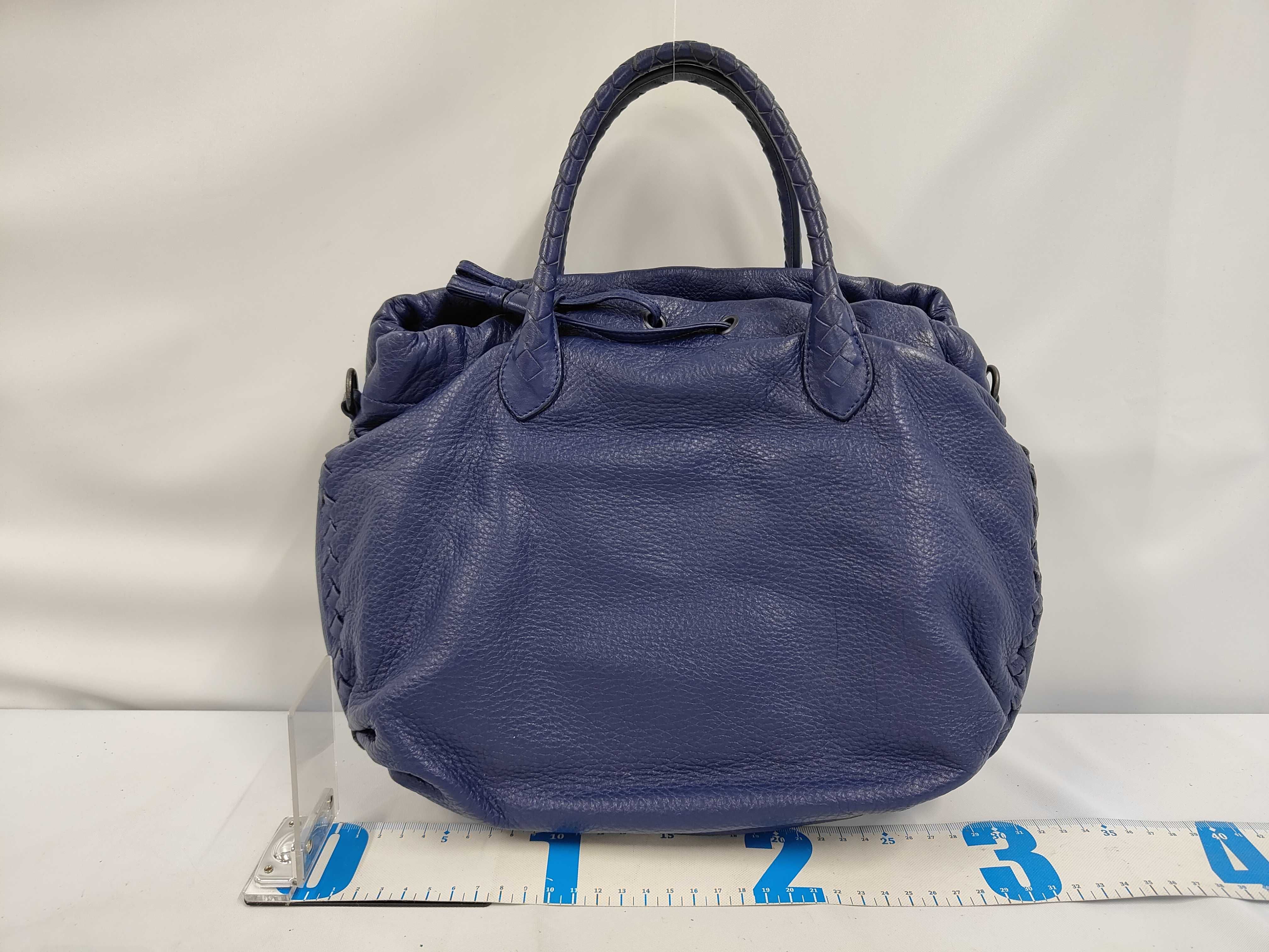 Leather Intrecciato Handbag — view 2