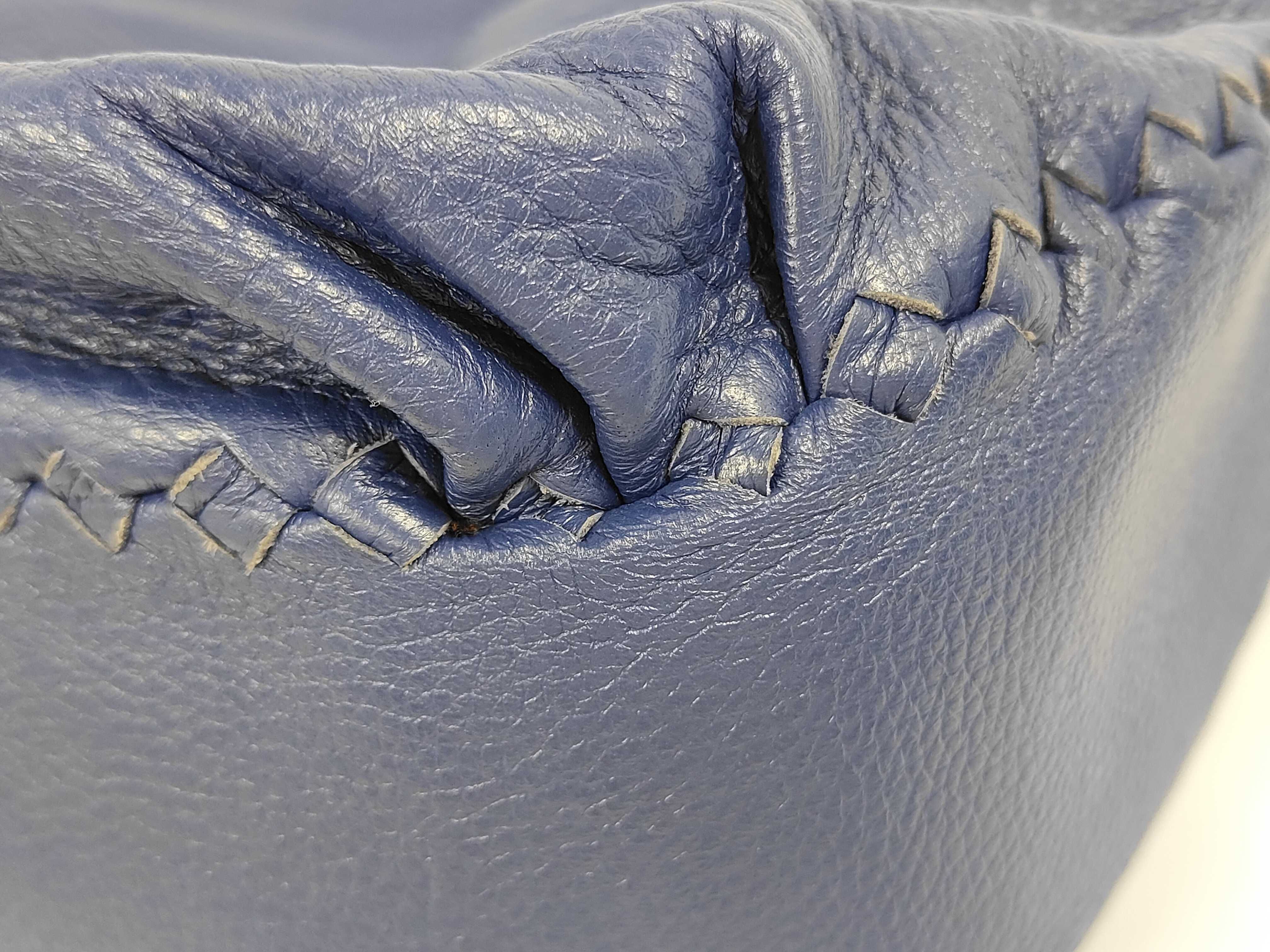 Leather Intrecciato Handbag — view 4