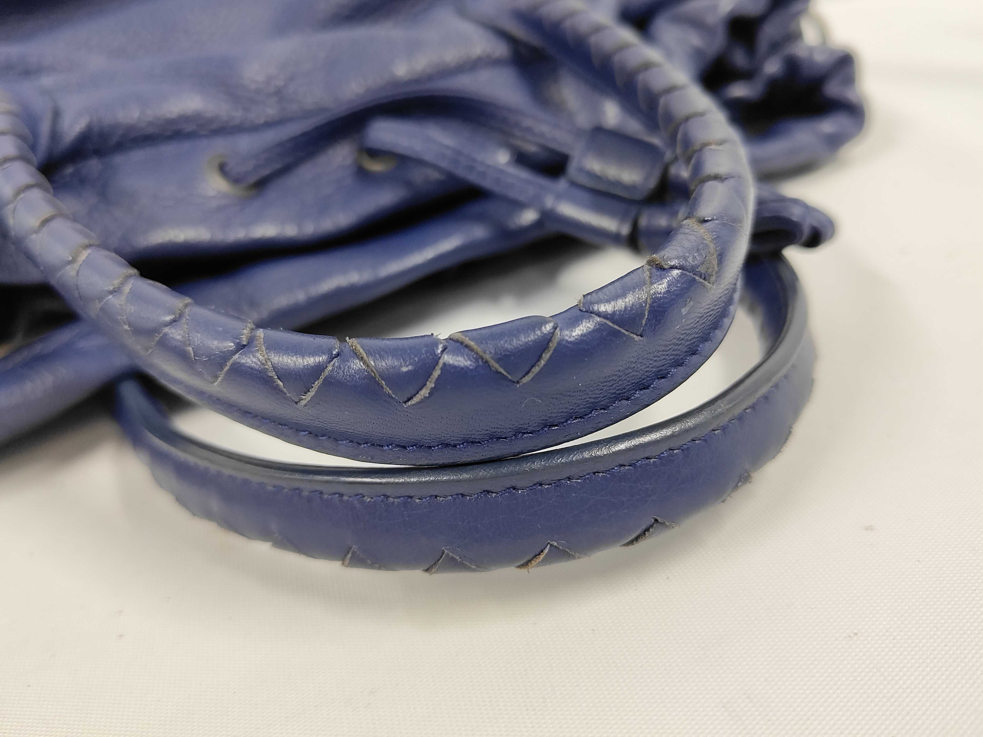Leather Intrecciato Handbag — view 5