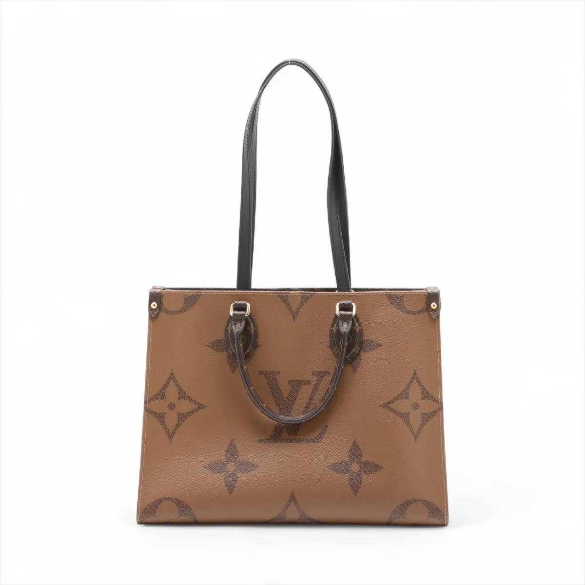 Giant Monogram Reverse On the Go MM M45321 Brown RFID reaction available — view 2