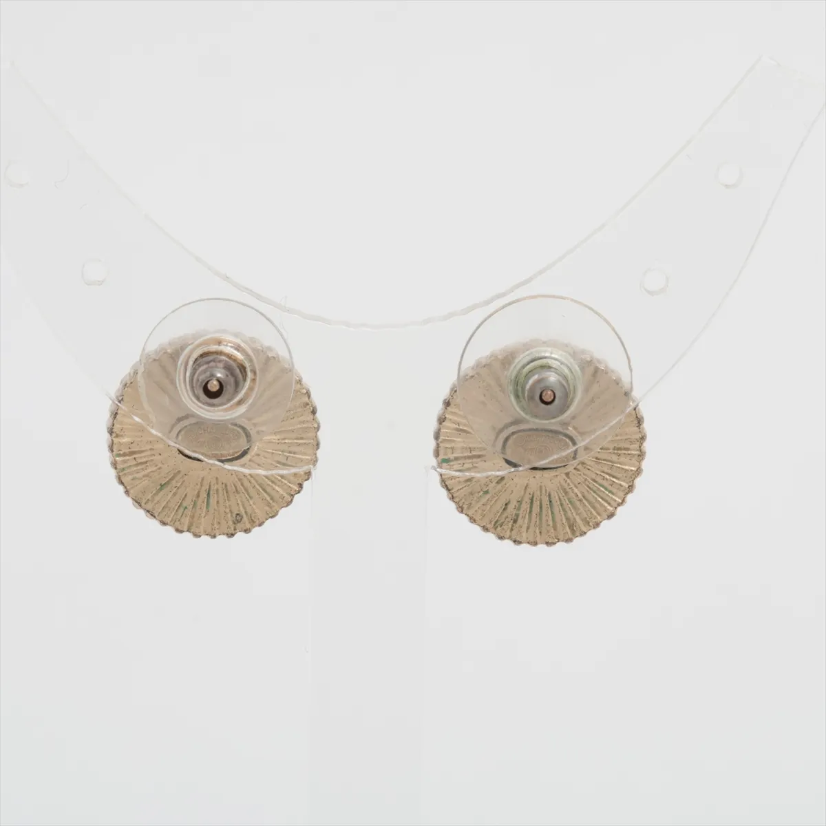 Cocomark A17C Earrings (for both ears) GP x Resin Black — view 3