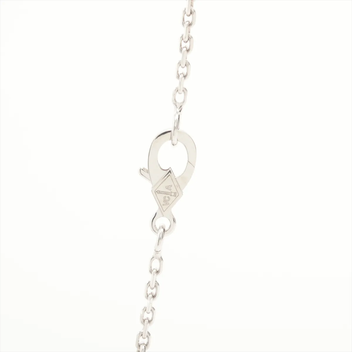 Cosmos Clip Medium Onyx Diamond Necklace 750(WG) 11.6g JE309250 Needle — view 3